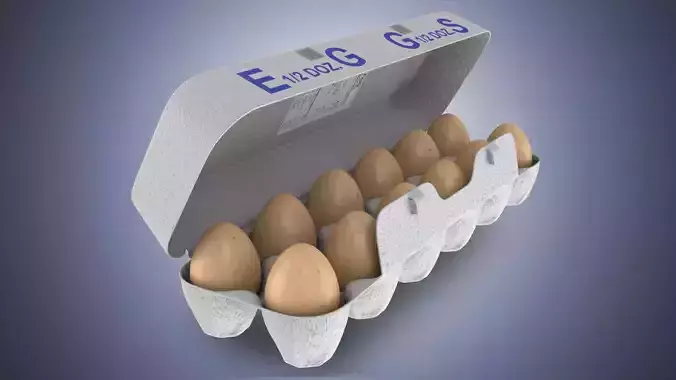 Pulp Eggs Container