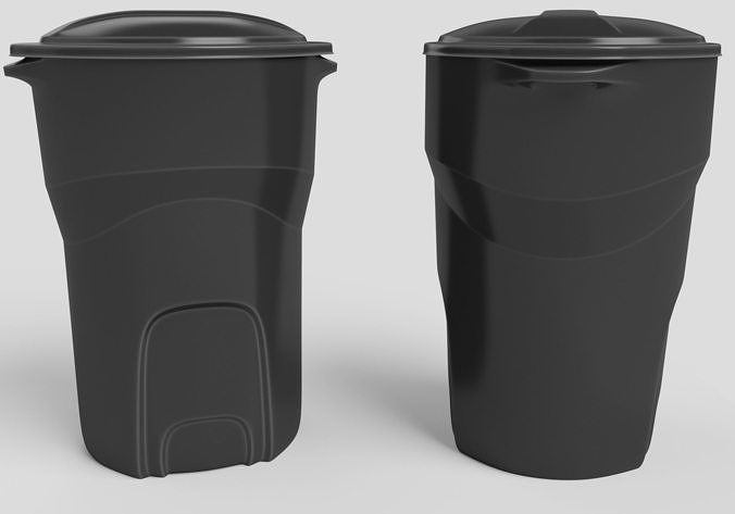 trash can  3D model
