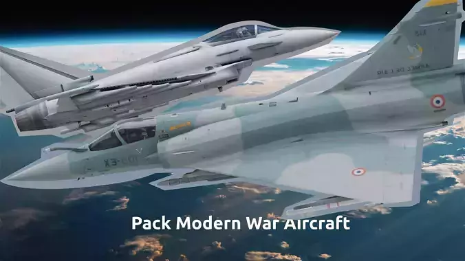 Pack Advanced Modern Tactical Aircraft 