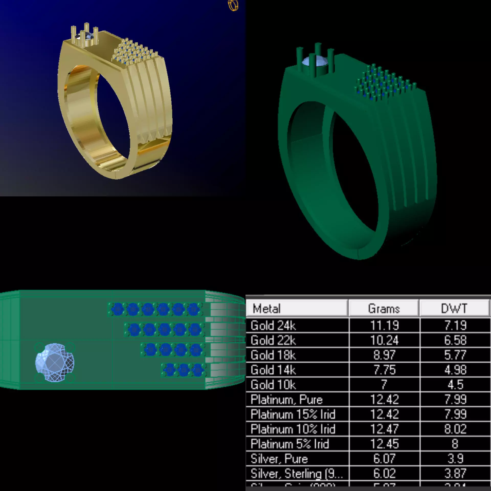Gents Ring 3D model