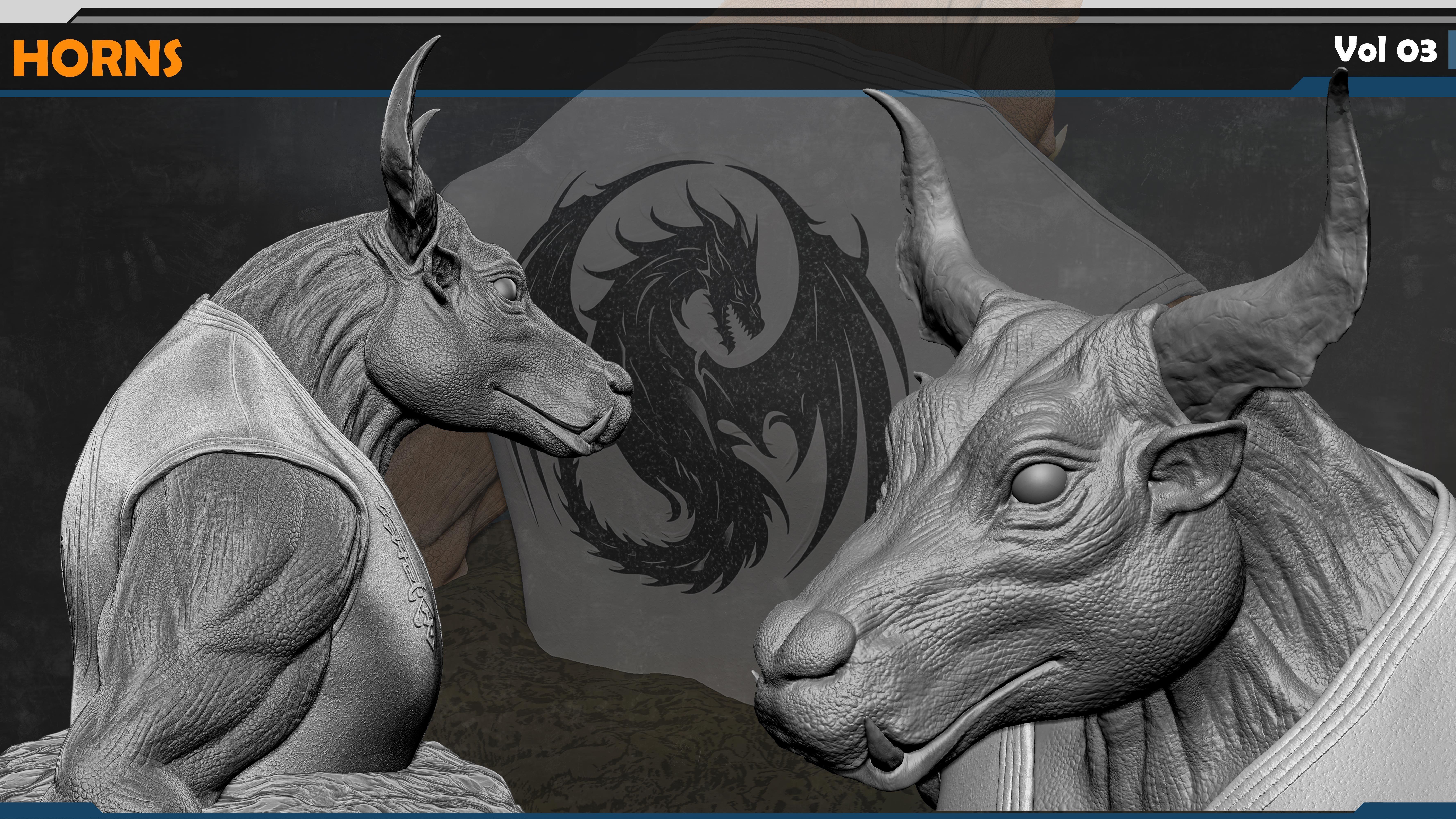 HORNS Vol 03 3D model_3