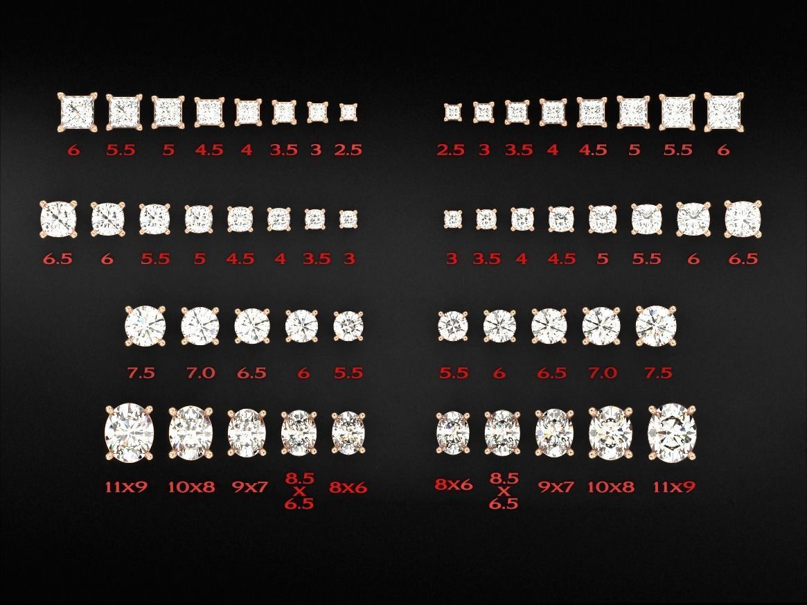 Pack of Prongs for Gems 791 3D print model_2