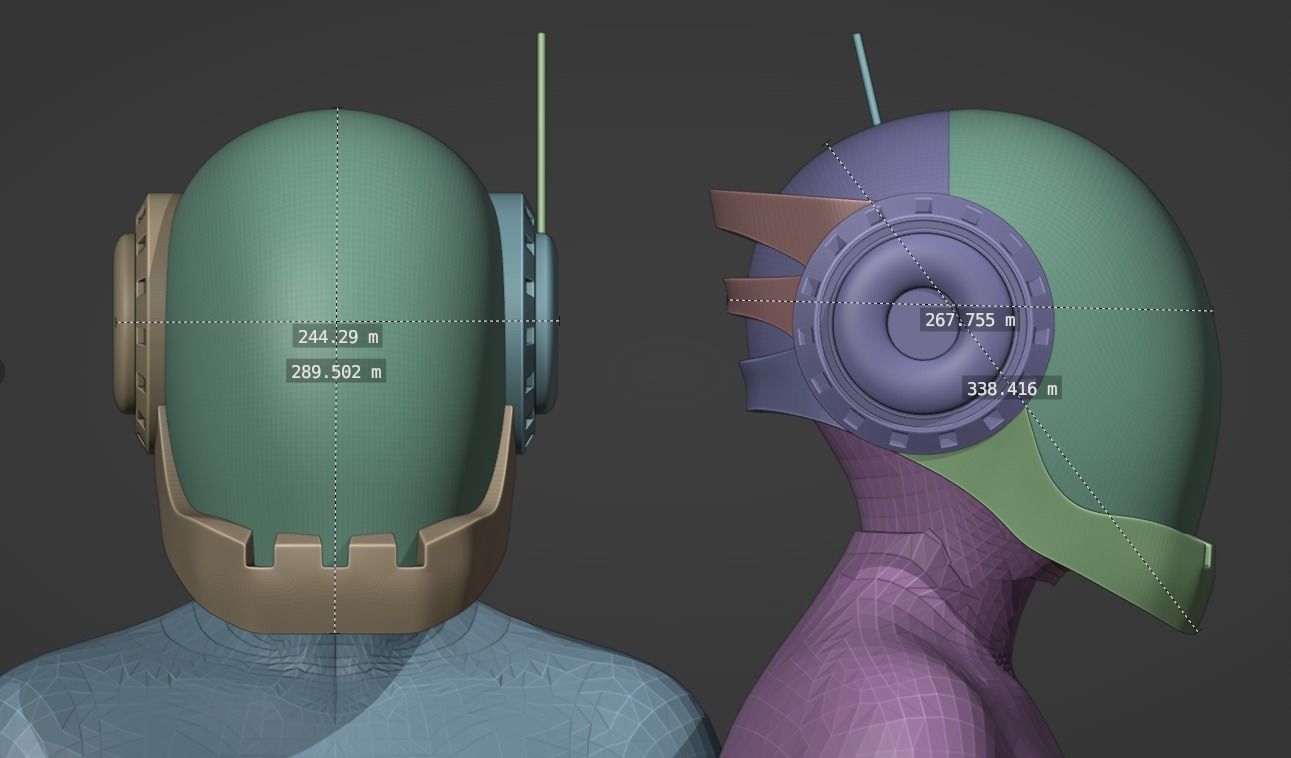 One Piece Vegapunk Shaka Punk-01 Helmet Good 3D print model_11