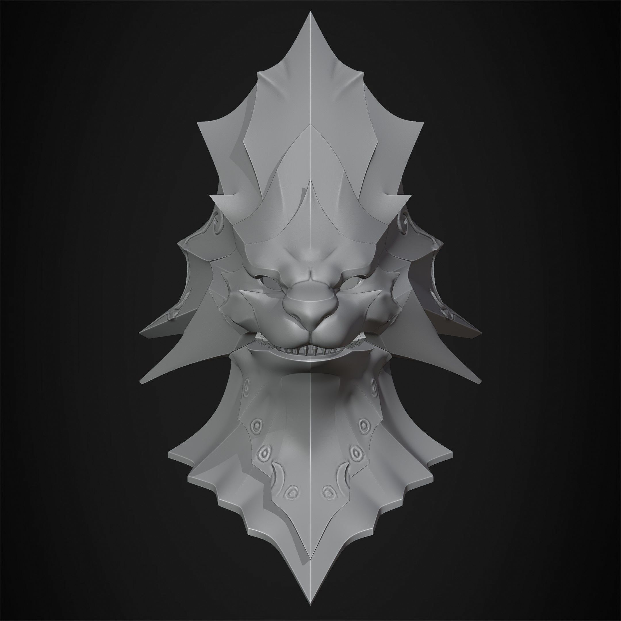 Ornstein Dragon Slayer Full Armor and Spear for Cosplay 3D Model ...