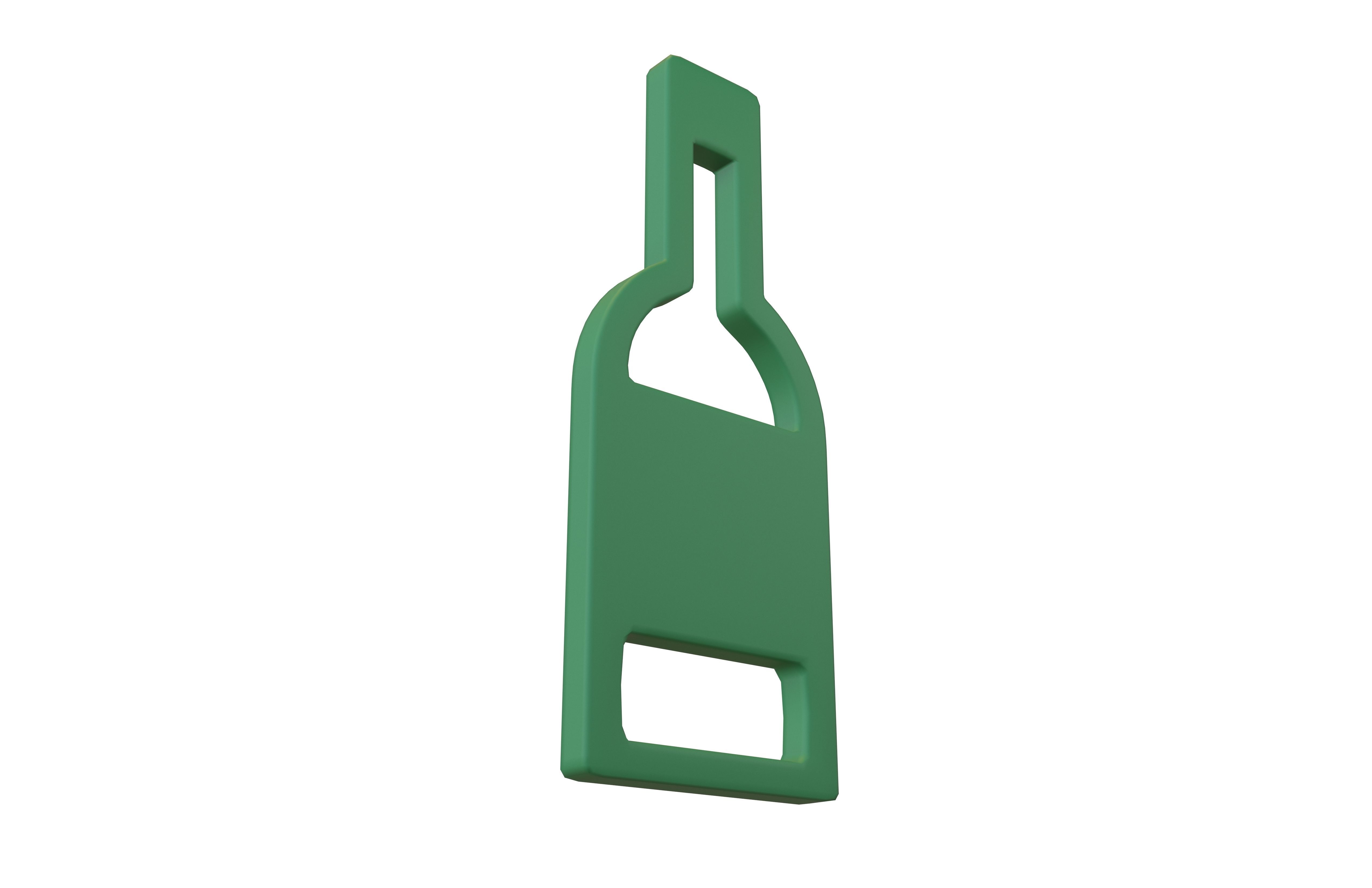 Alcohol Symbol V1 002 Low-poly 3D model_2