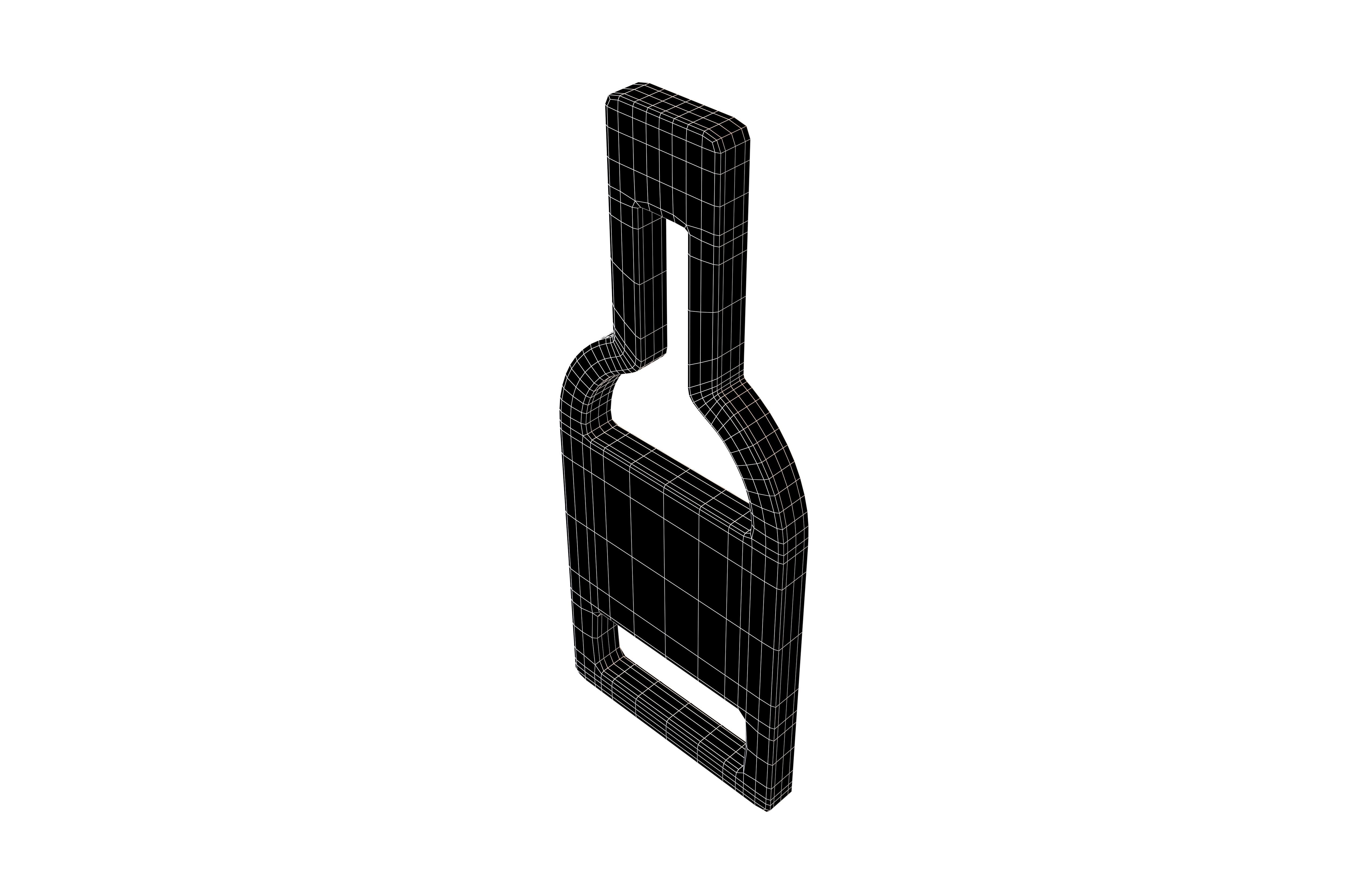 Alcohol Symbol V1 002 Low-poly 3D model_5