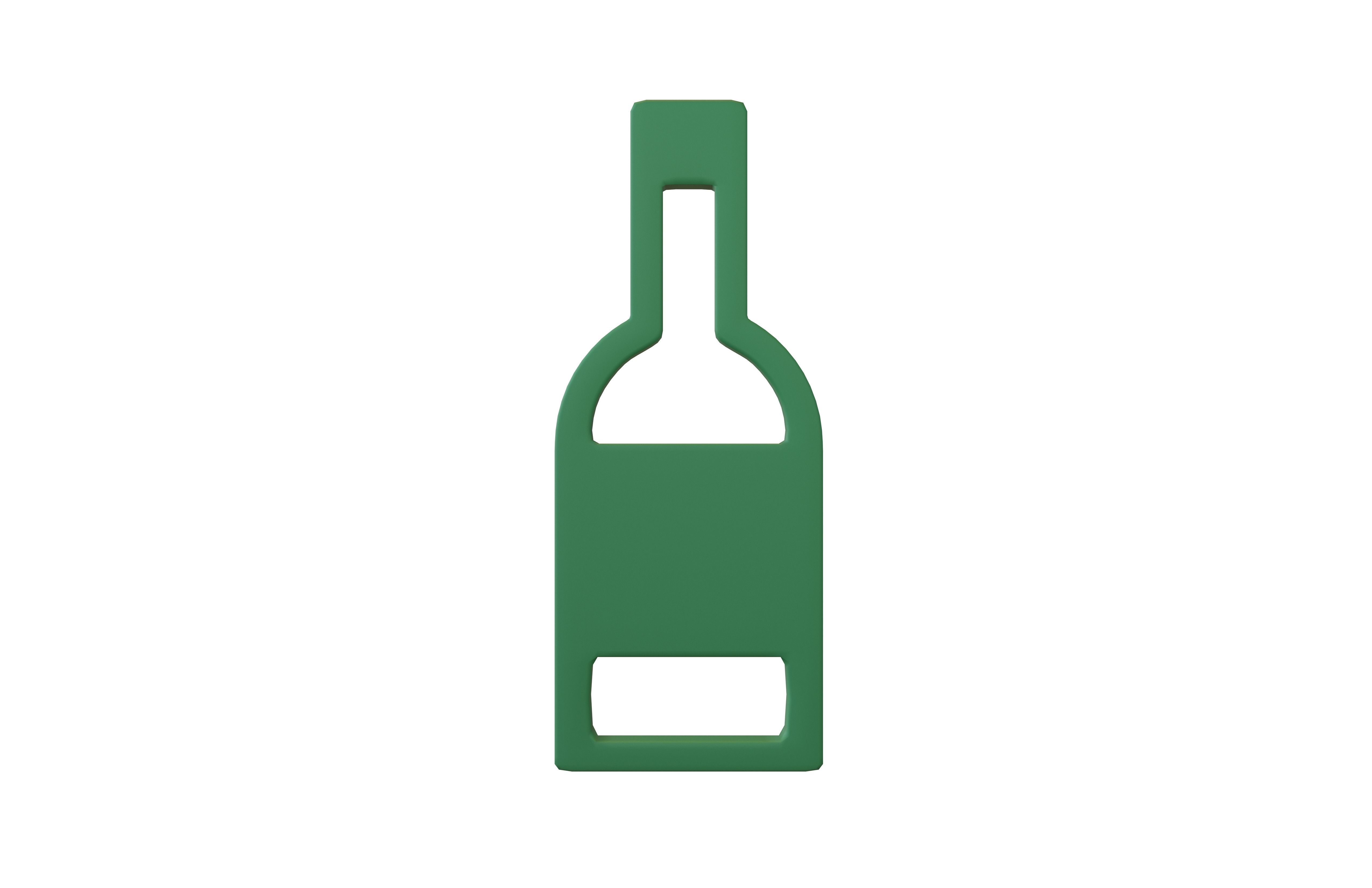 Alcohol Symbol V1 002 Low-poly 3D model_3