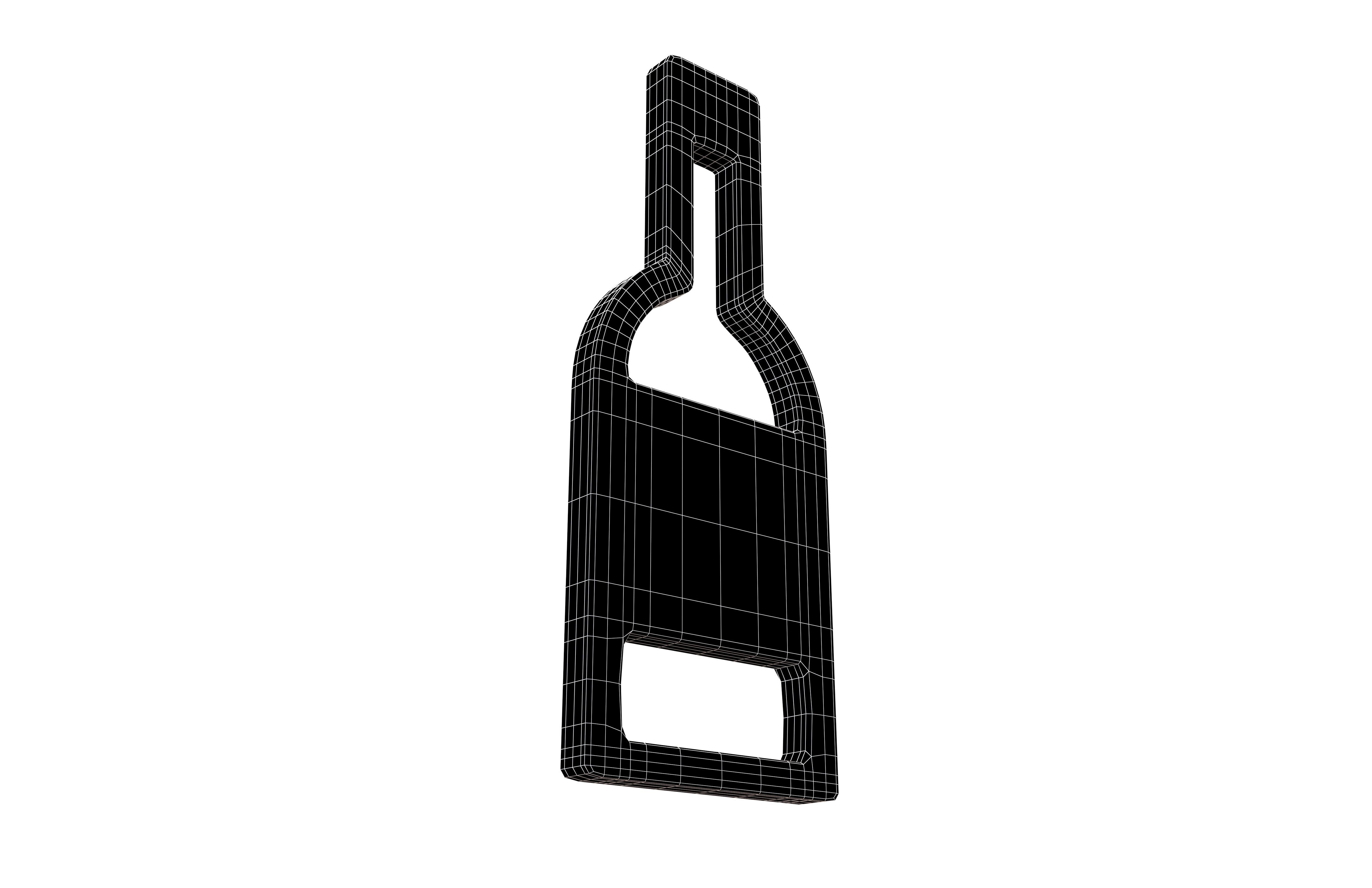 Alcohol Symbol V1 002 Low-poly 3D model_6