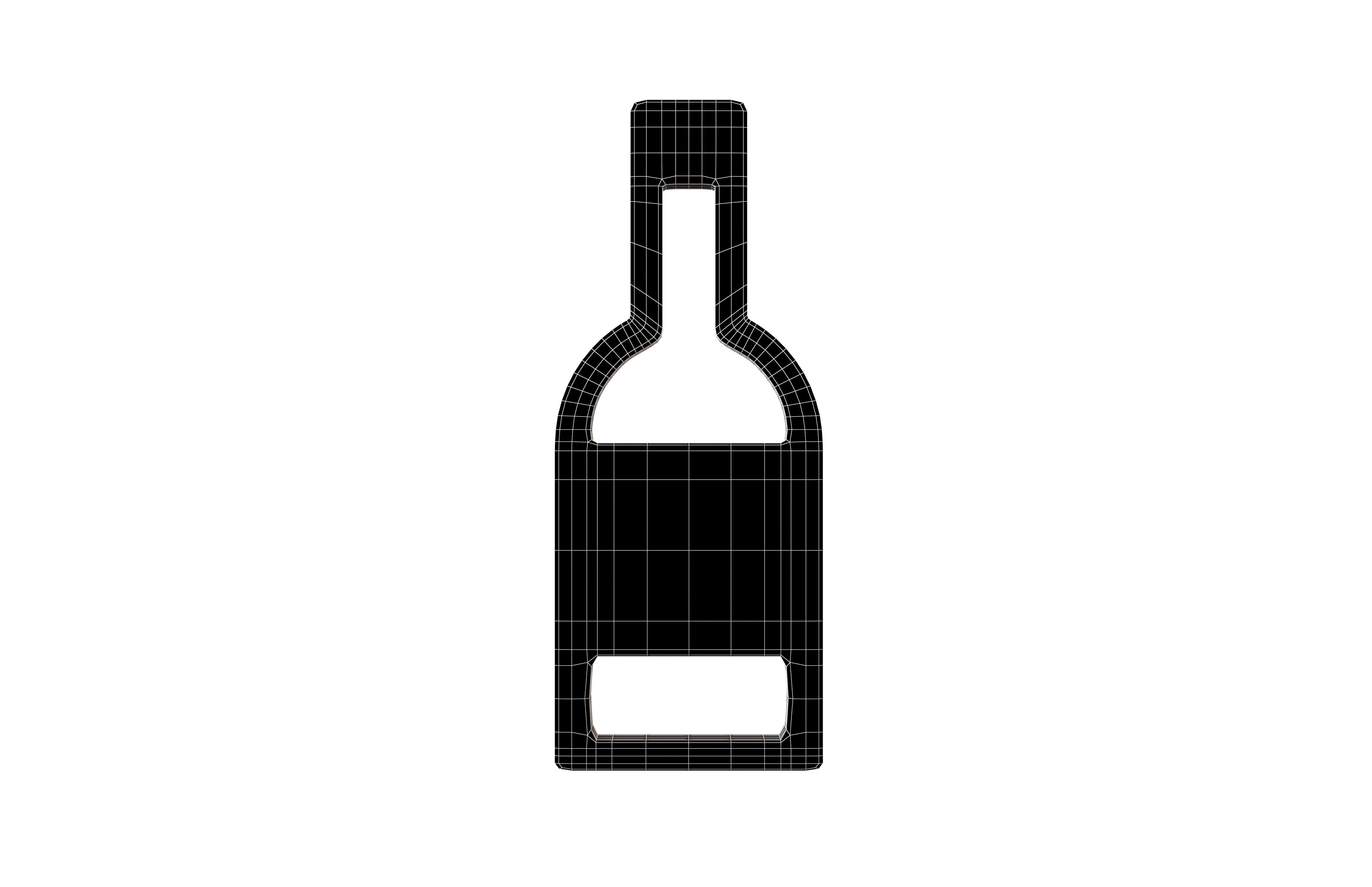Alcohol Symbol V1 002 Low-poly 3D model_4
