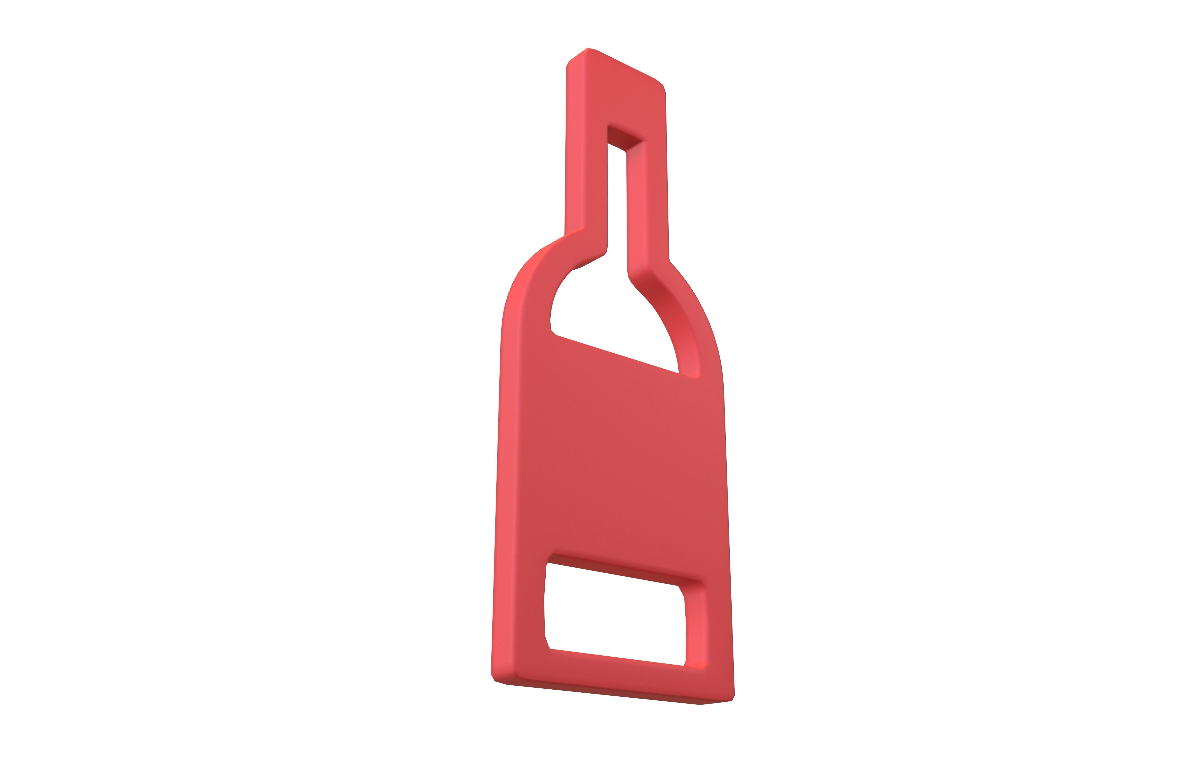 Alcohol Symbol V1 003 Low-poly 3D model_3