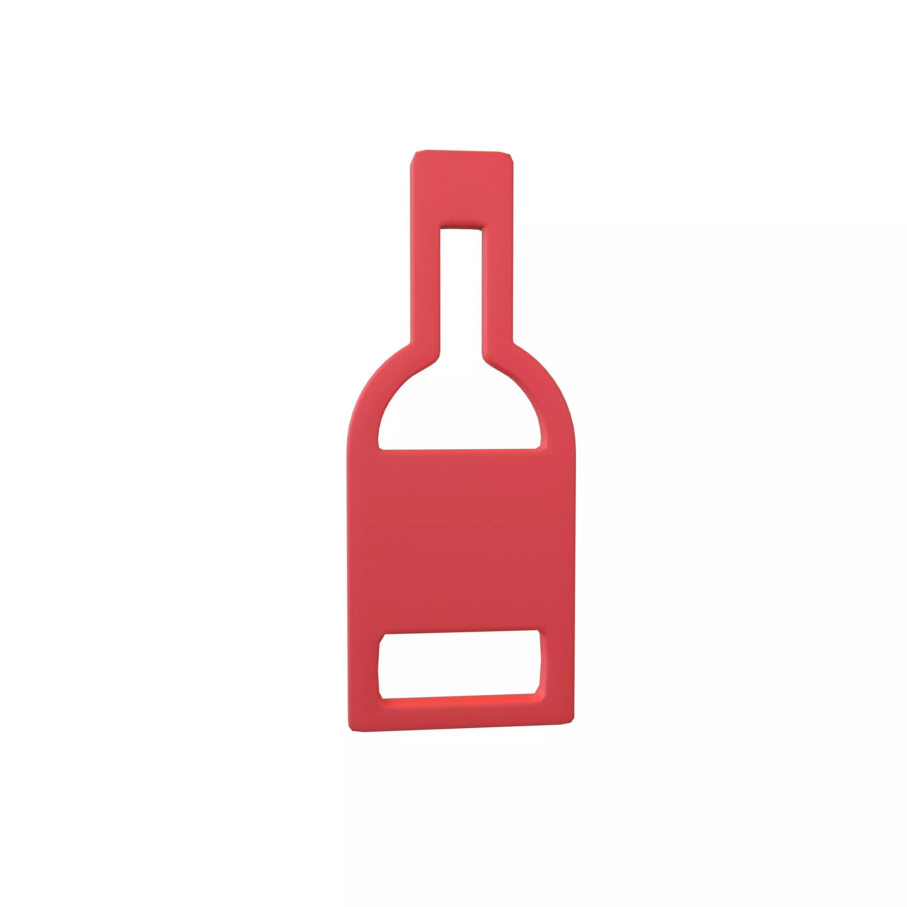 Alcohol Symbol V1 003 Low-poly 3D model_0