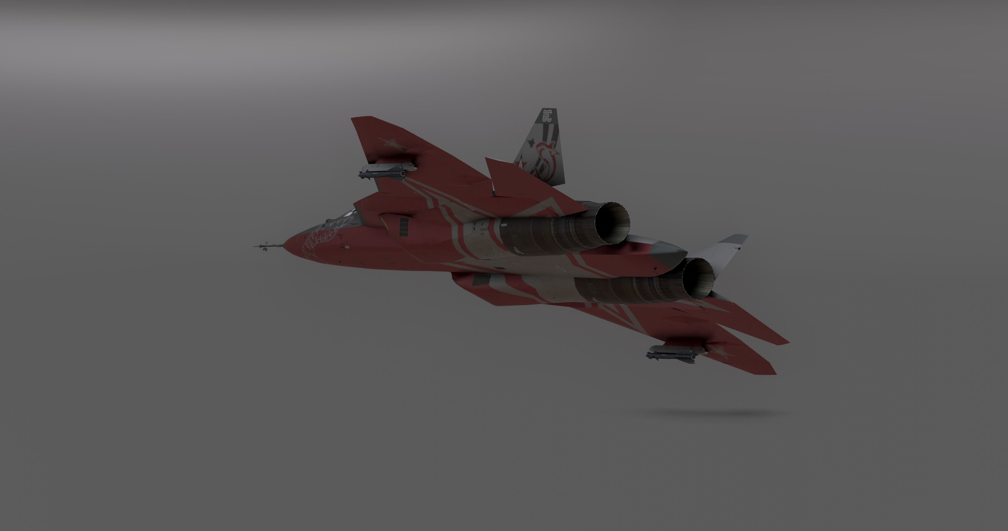 Pack International Fighter Jets 3D model_24