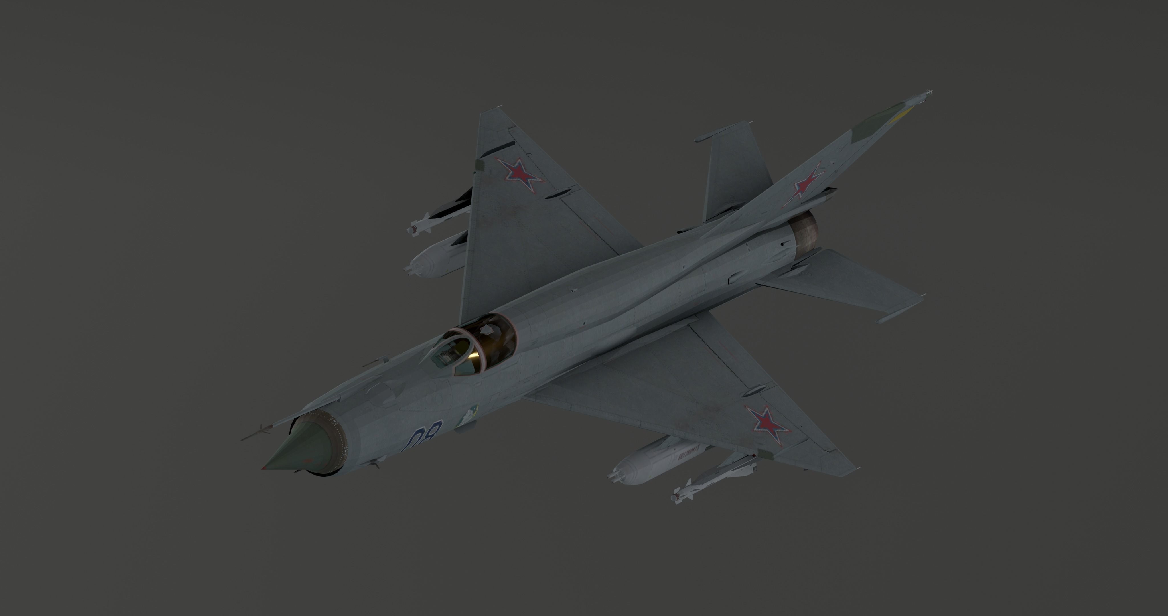 Pack International Fighter Jets 3D model_13