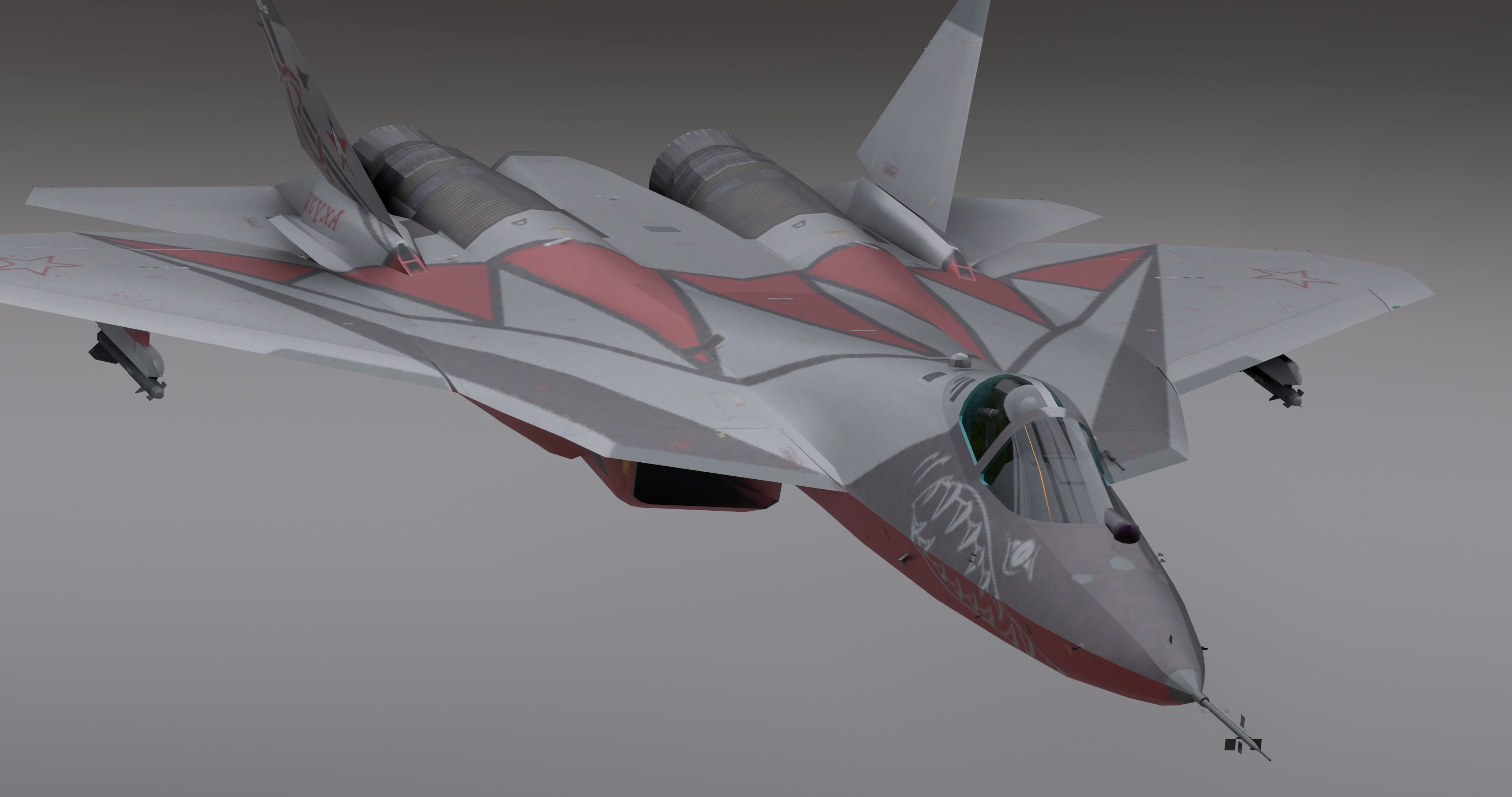 Pack International Fighter Jets 3D model_37