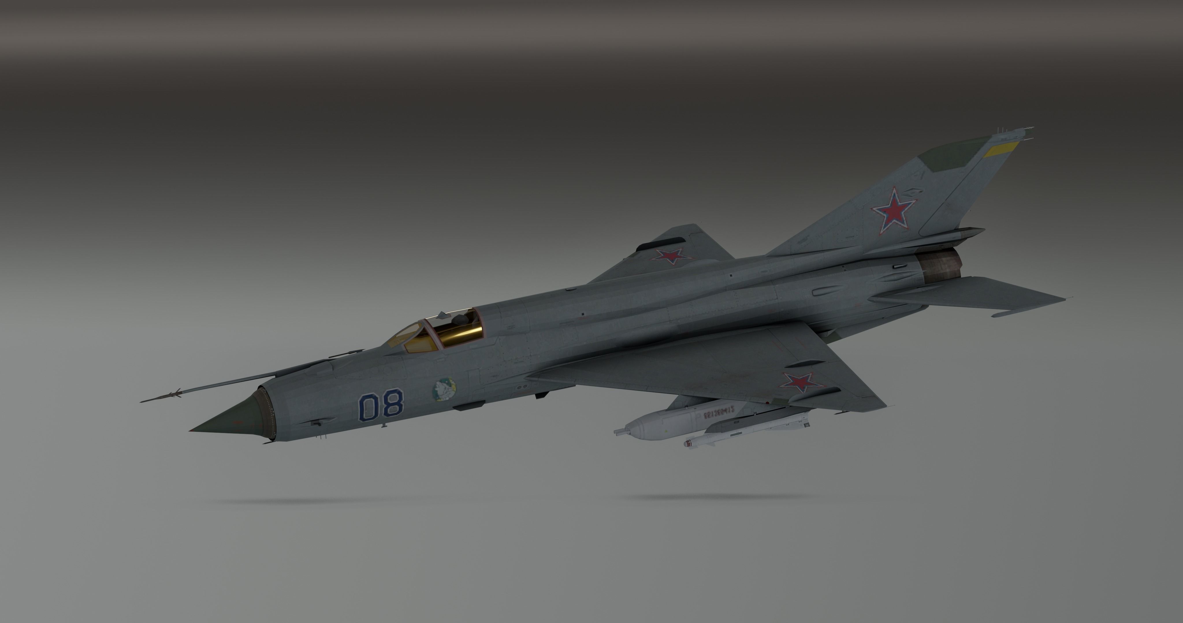 Pack International Fighter Jets 3D model_8