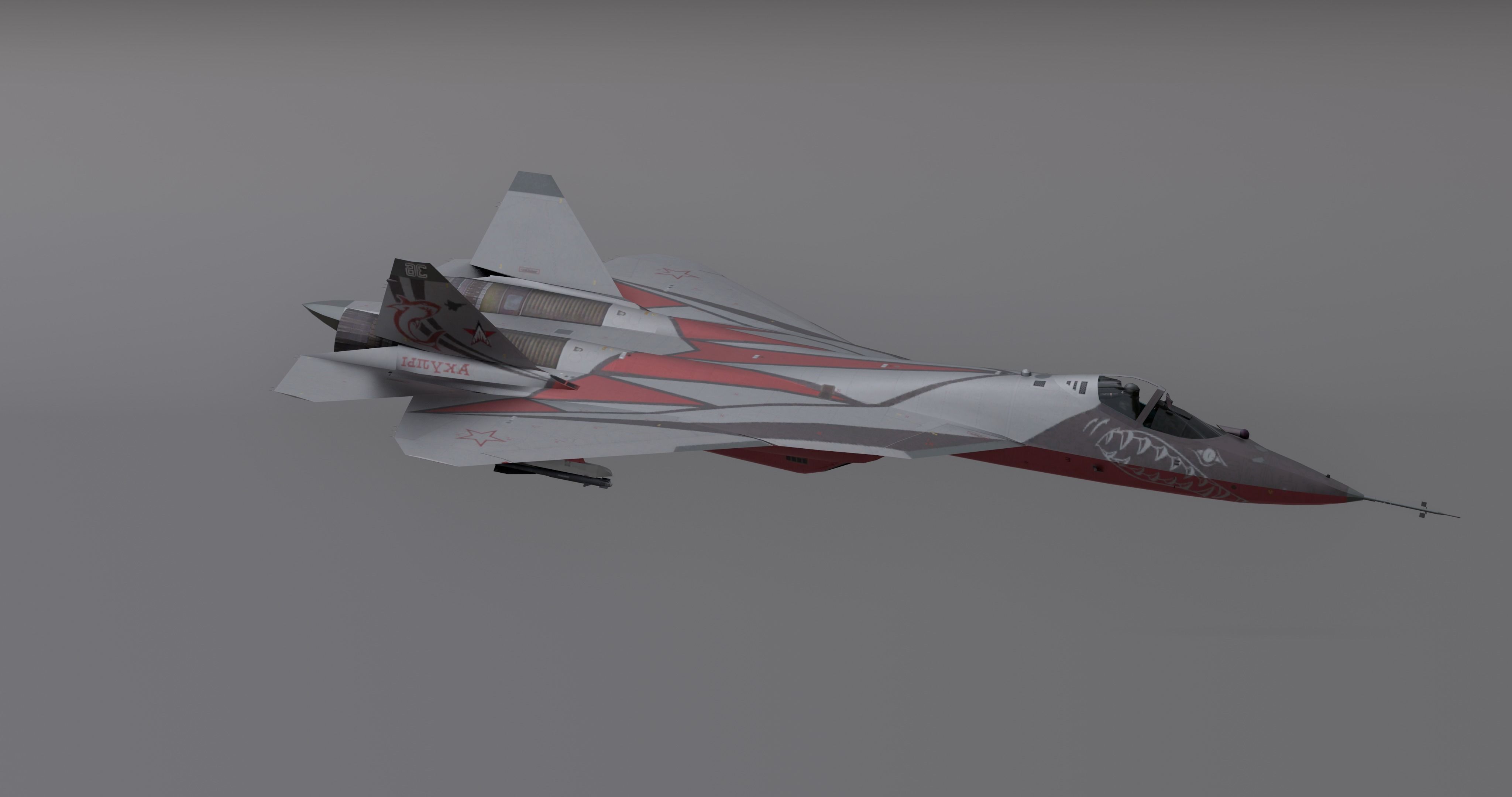 Pack International Fighter Jets 3D model_26