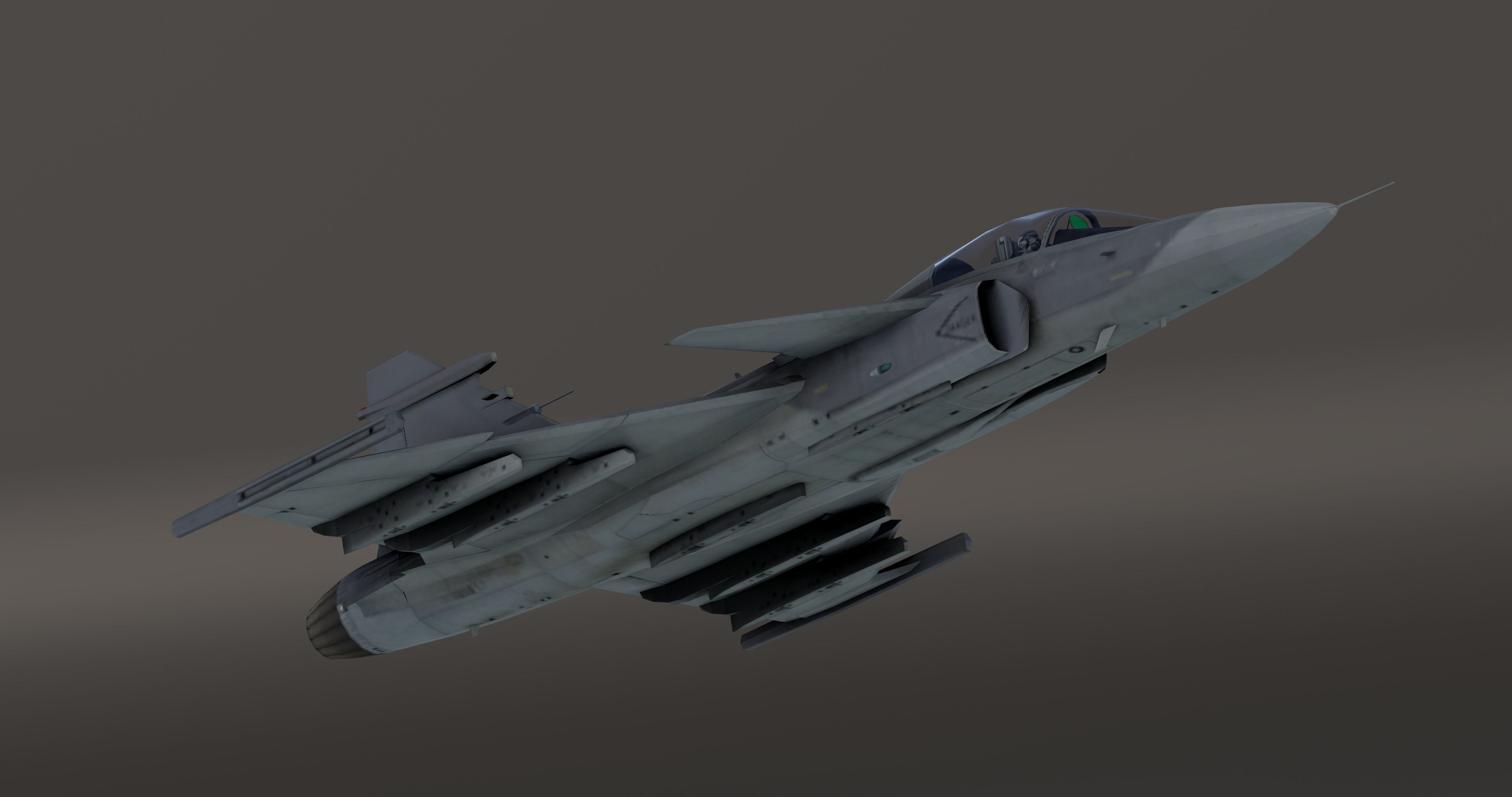 Pack International Fighter Jets 3D model_53