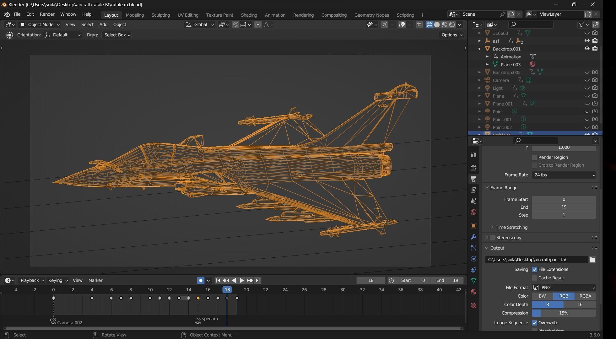 Pack International Fighter Jets 3D model_39