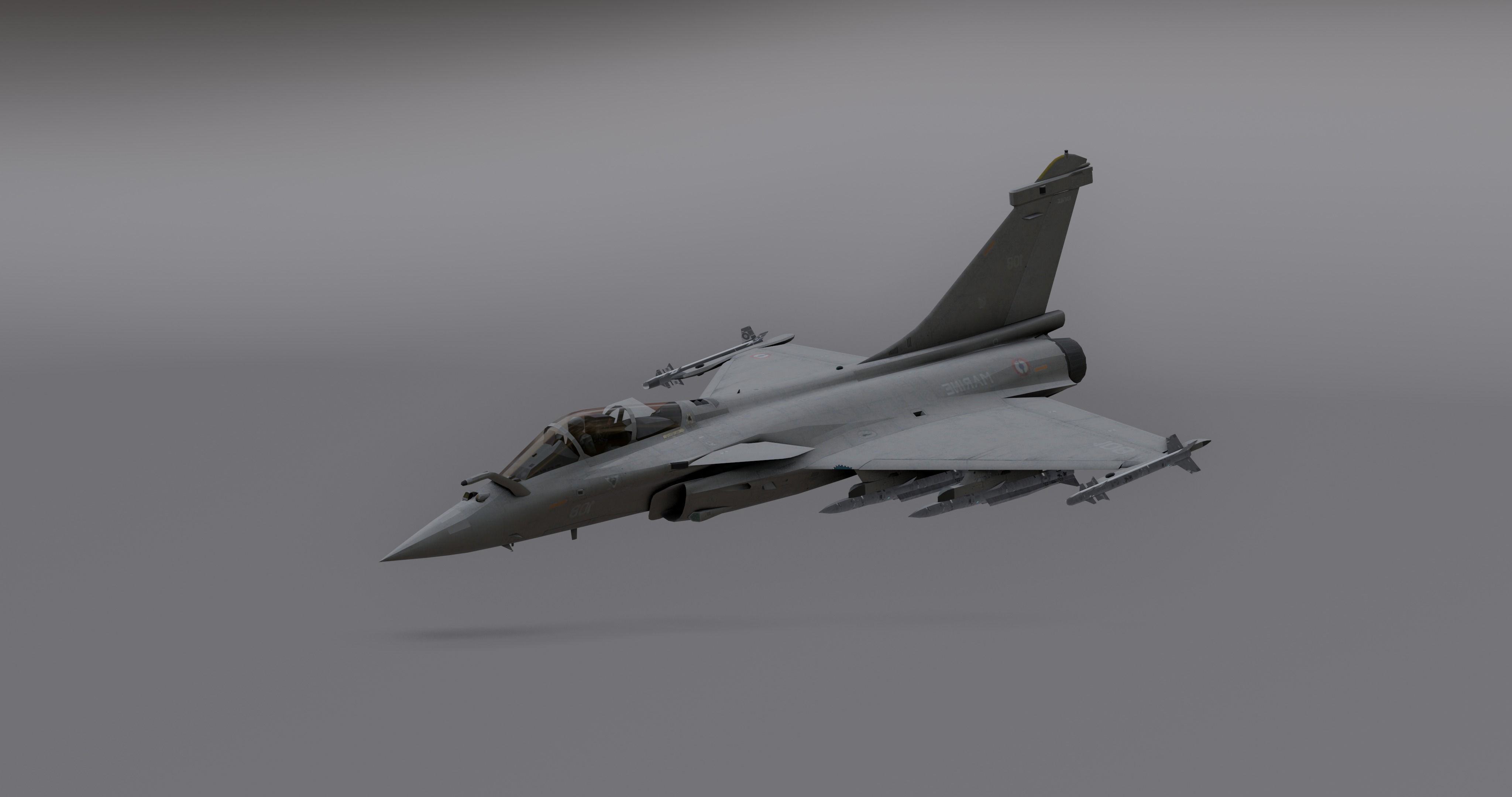Pack International Fighter Jets 3D model_54