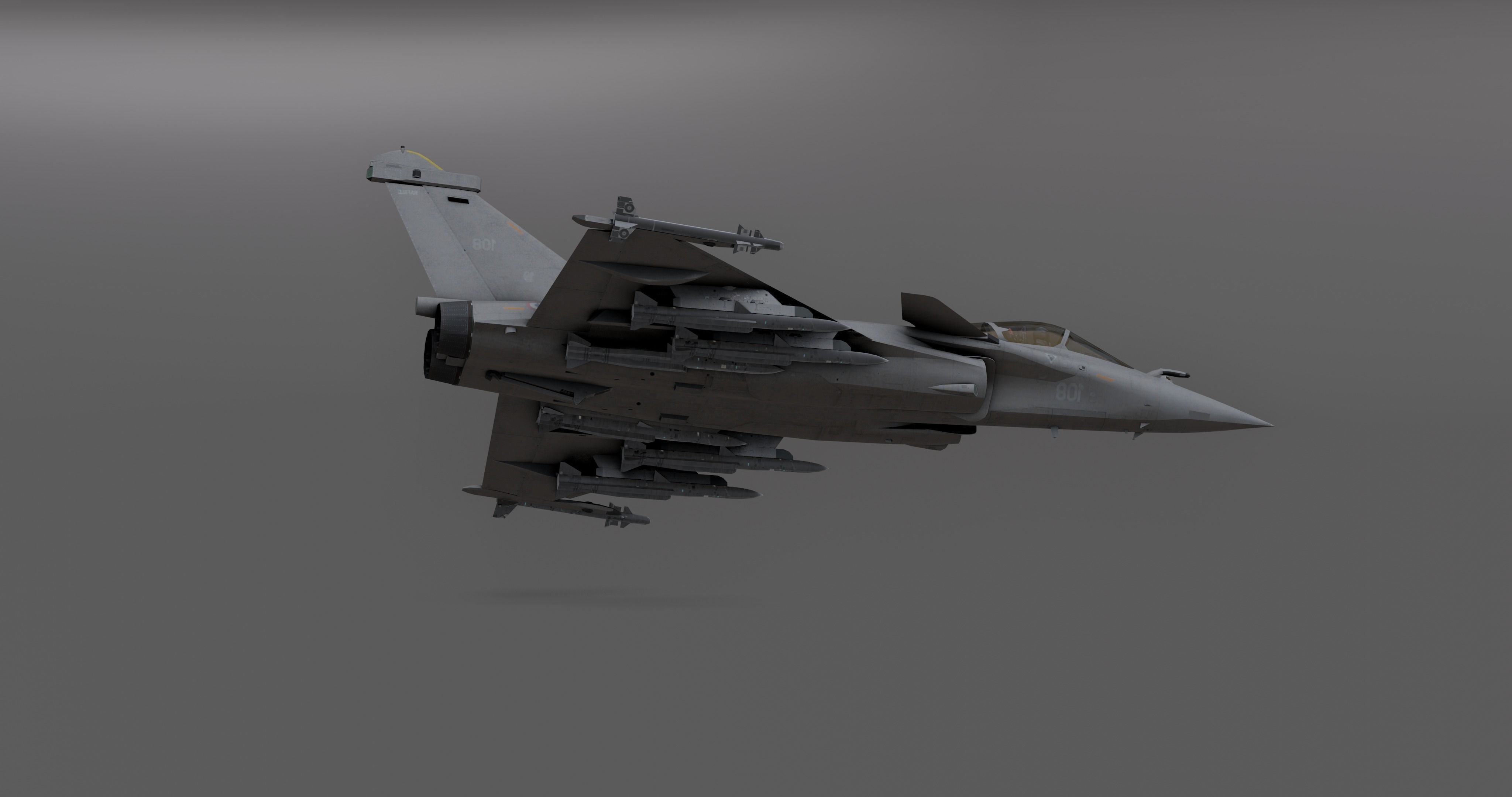Pack International Fighter Jets 3D model_49