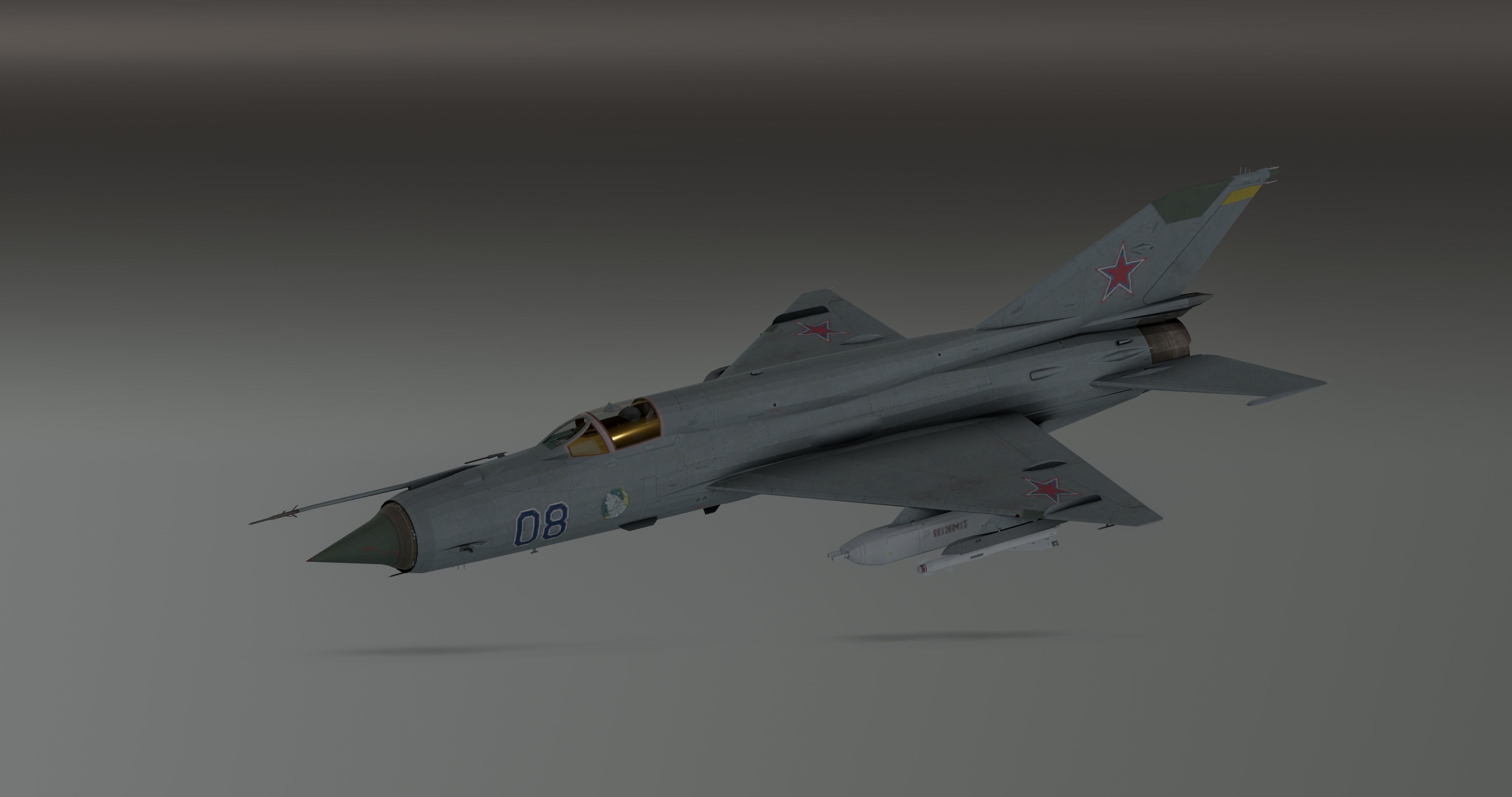 Pack International Fighter Jets 3D model_10
