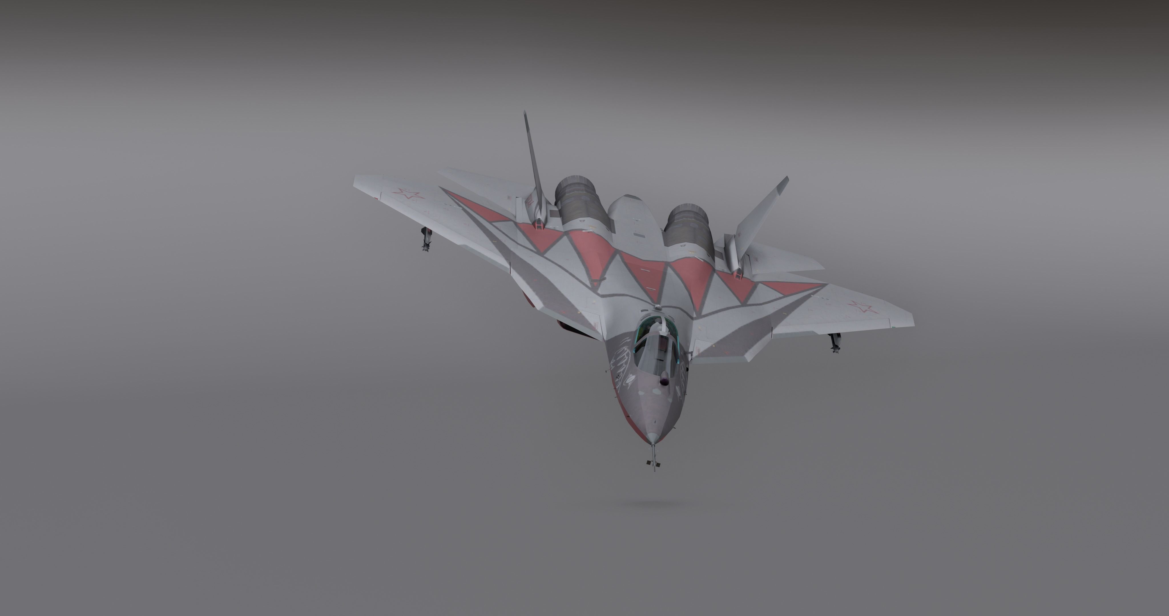 Pack International Fighter Jets 3D model_41
