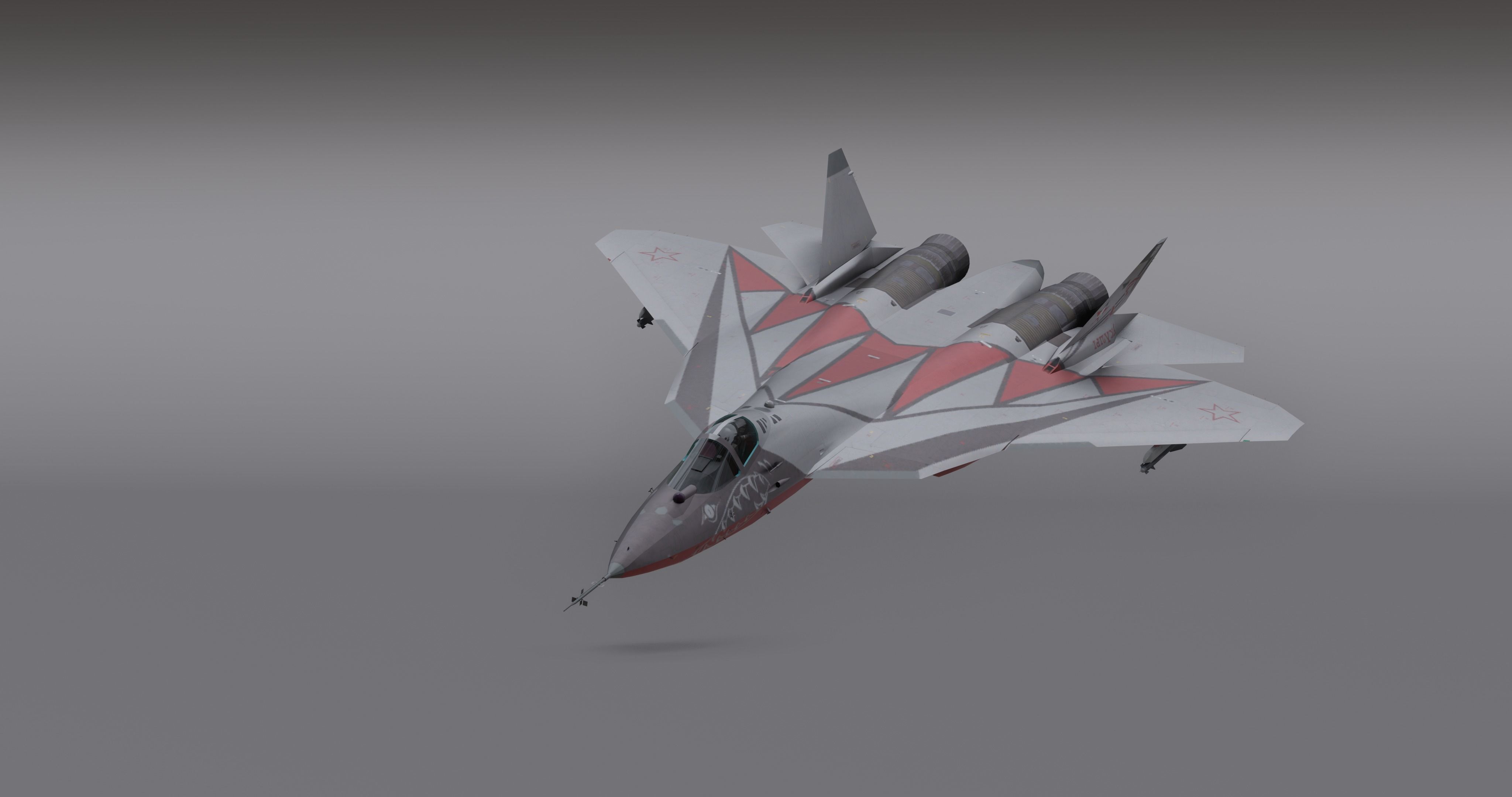 Pack International Fighter Jets 3D model_36