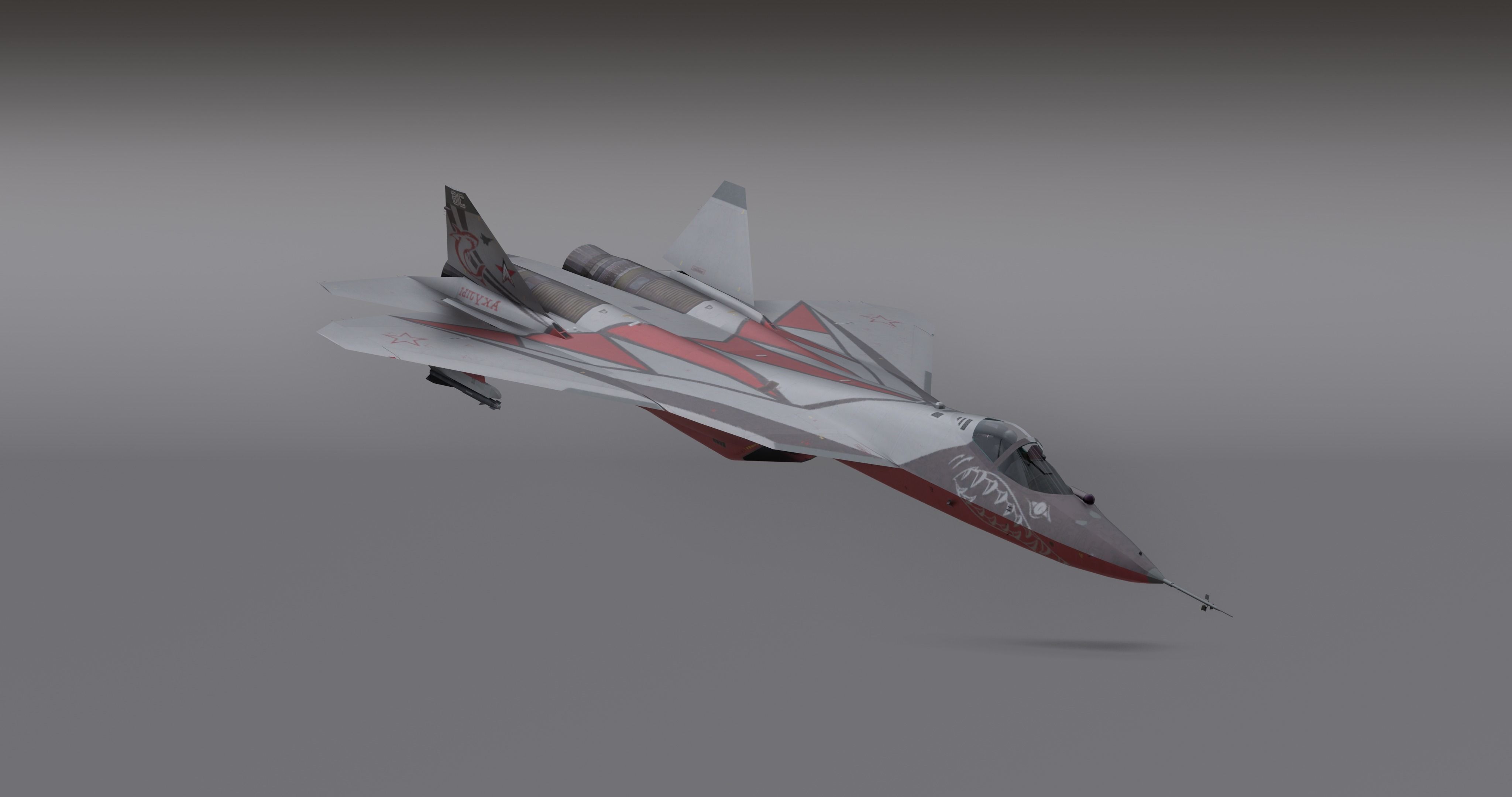 Pack International Fighter Jets 3D model_33