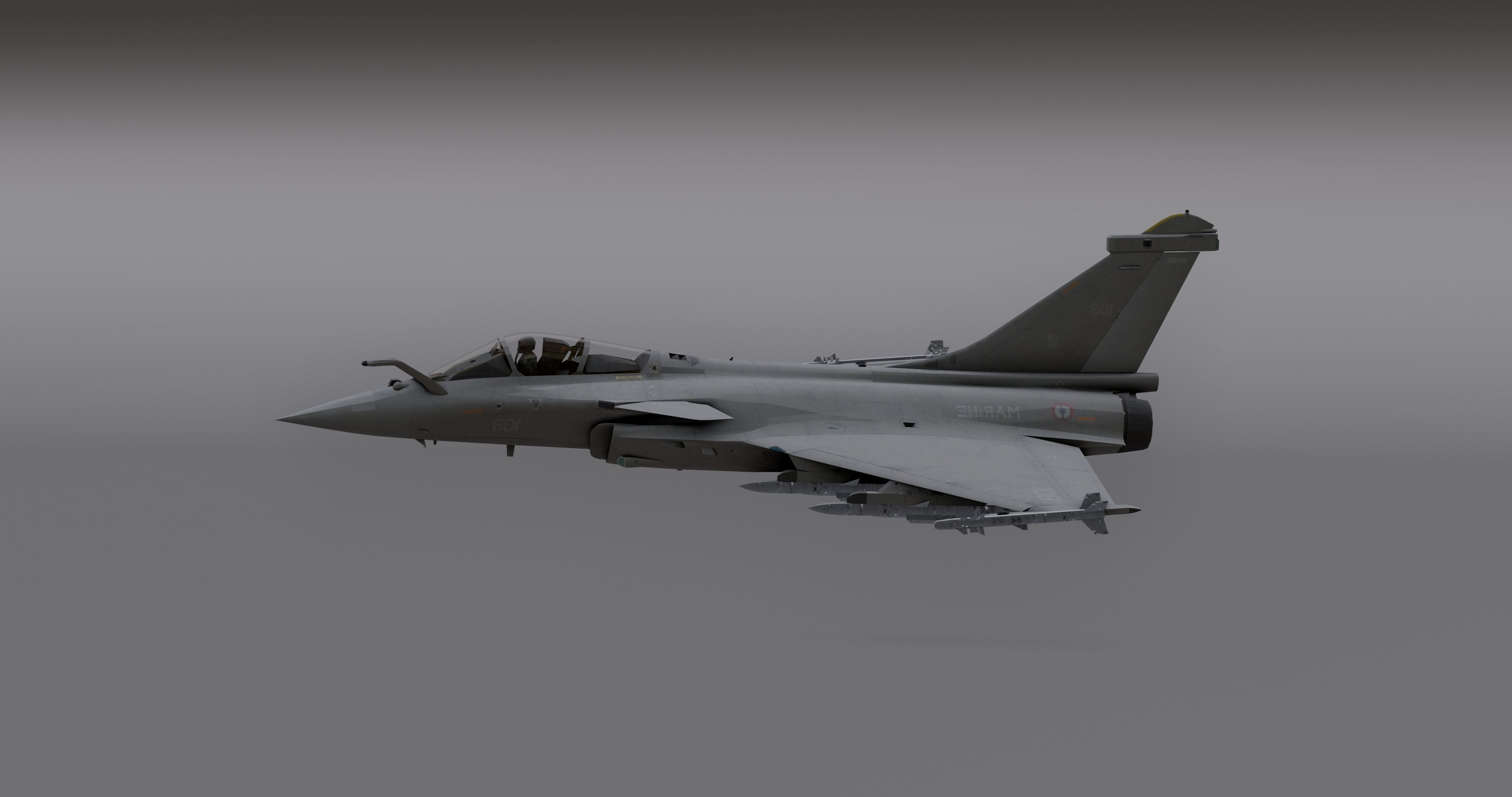 Pack International Fighter Jets 3D model_46