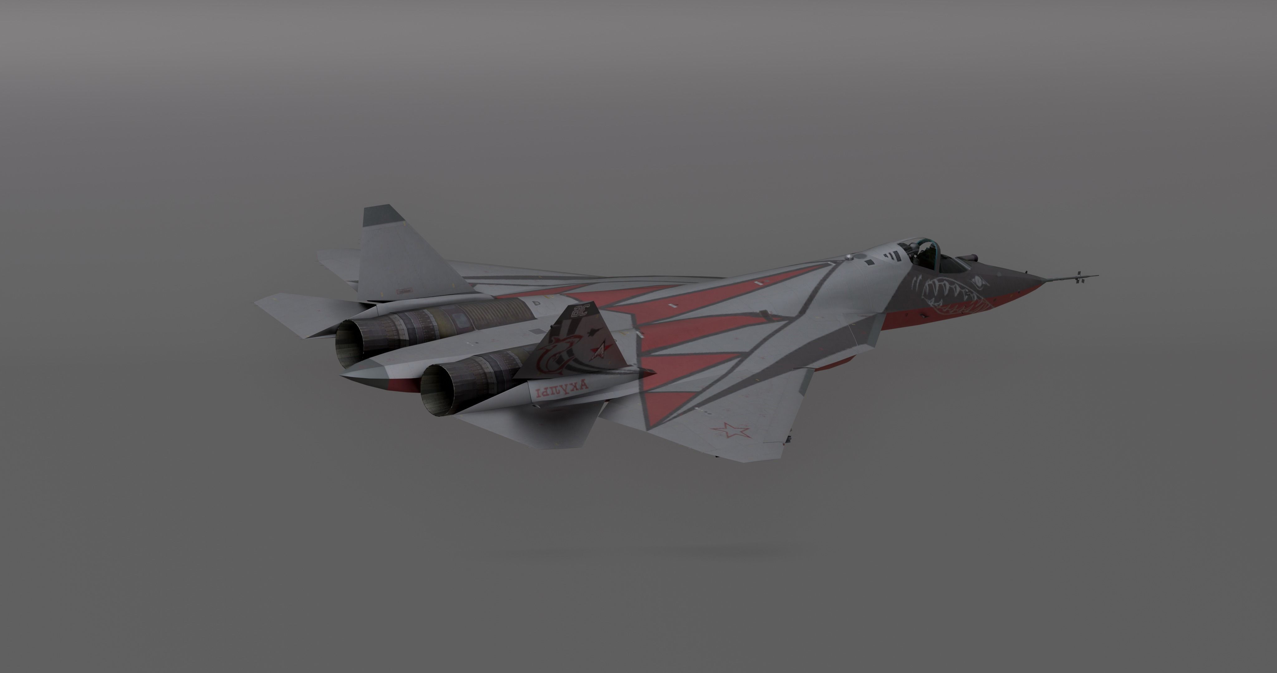 Pack International Fighter Jets 3D model_28