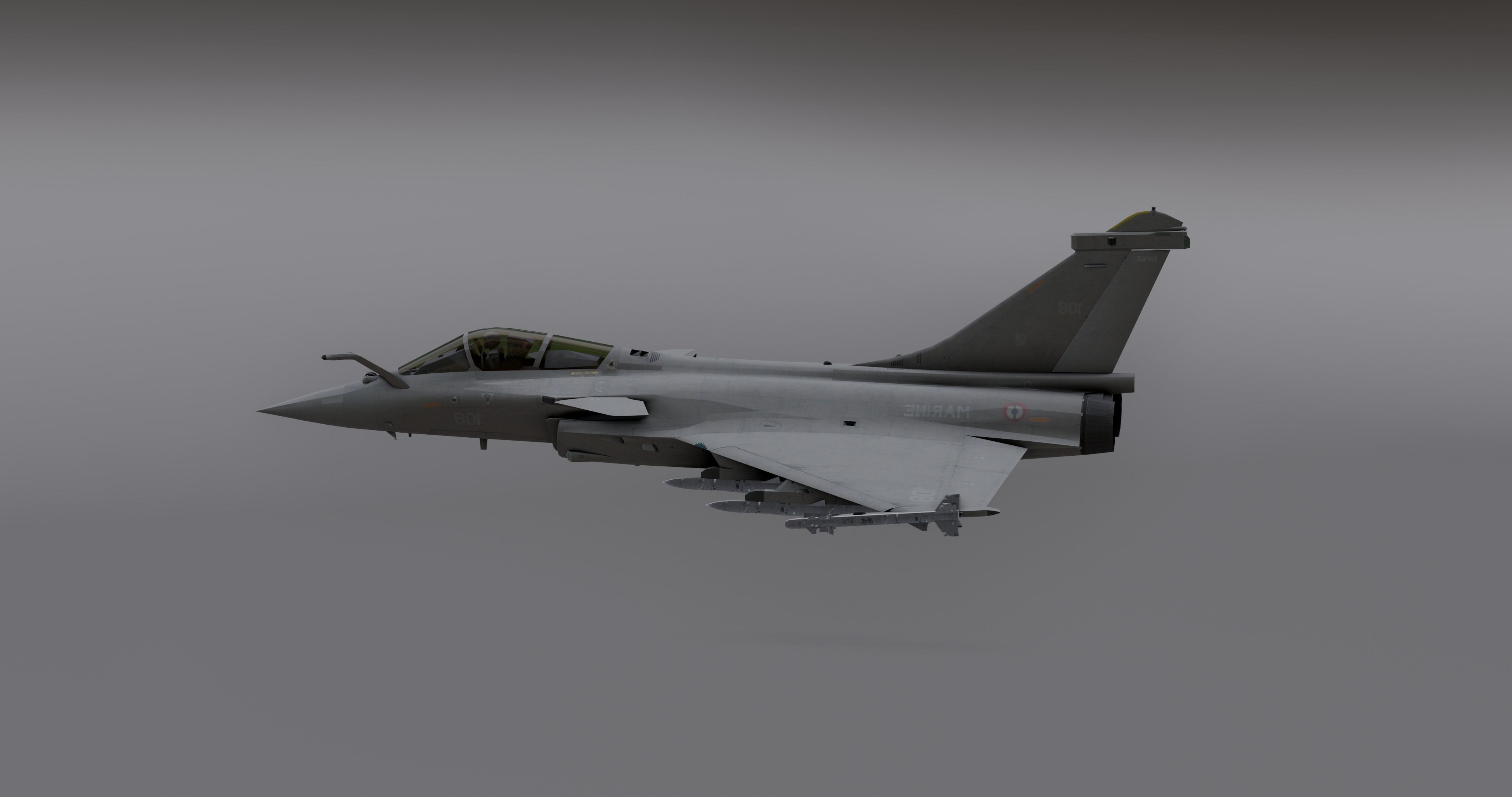 Pack International Fighter Jets 3D model_48