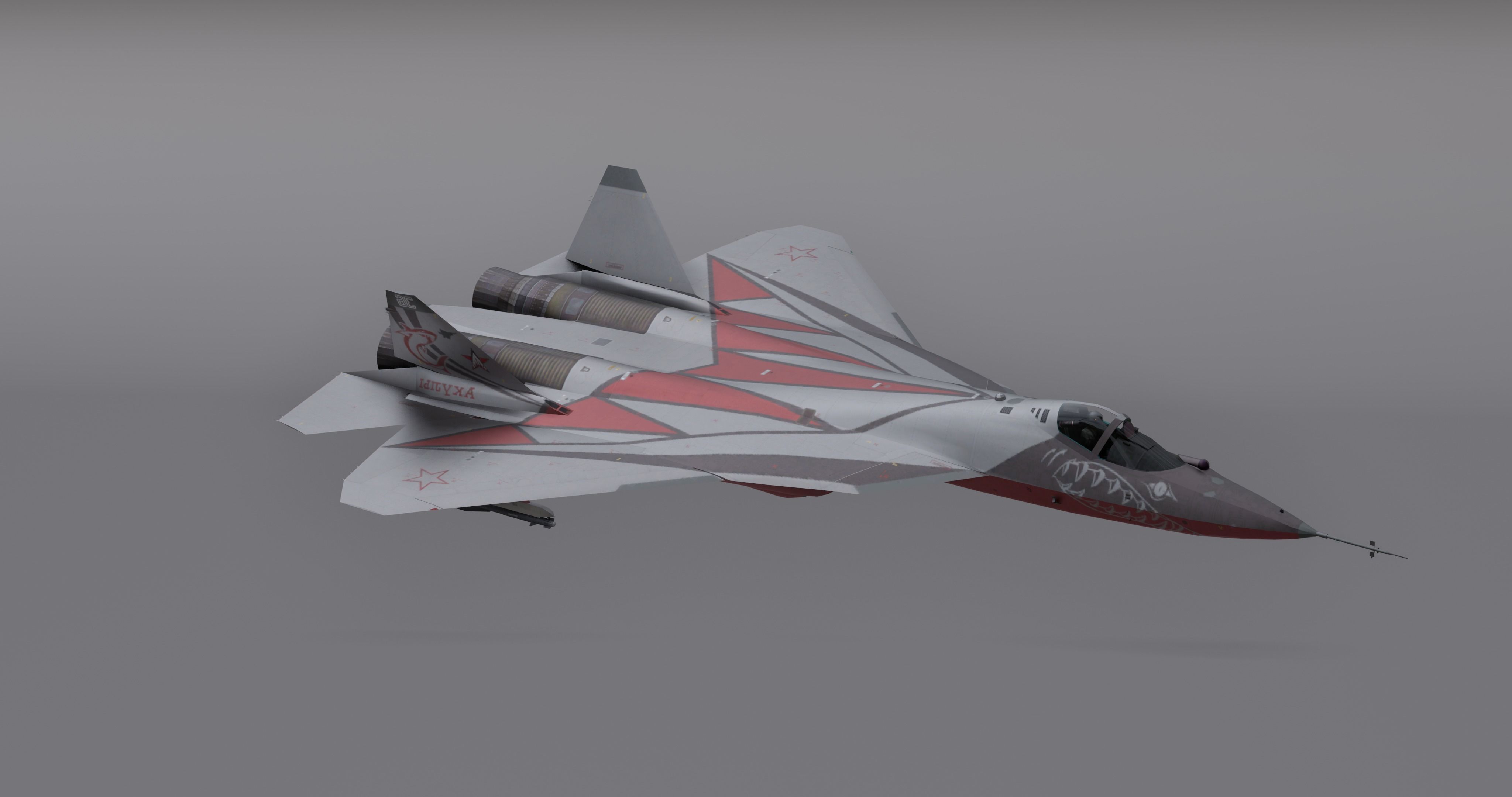 Pack International Fighter Jets 3D model_23