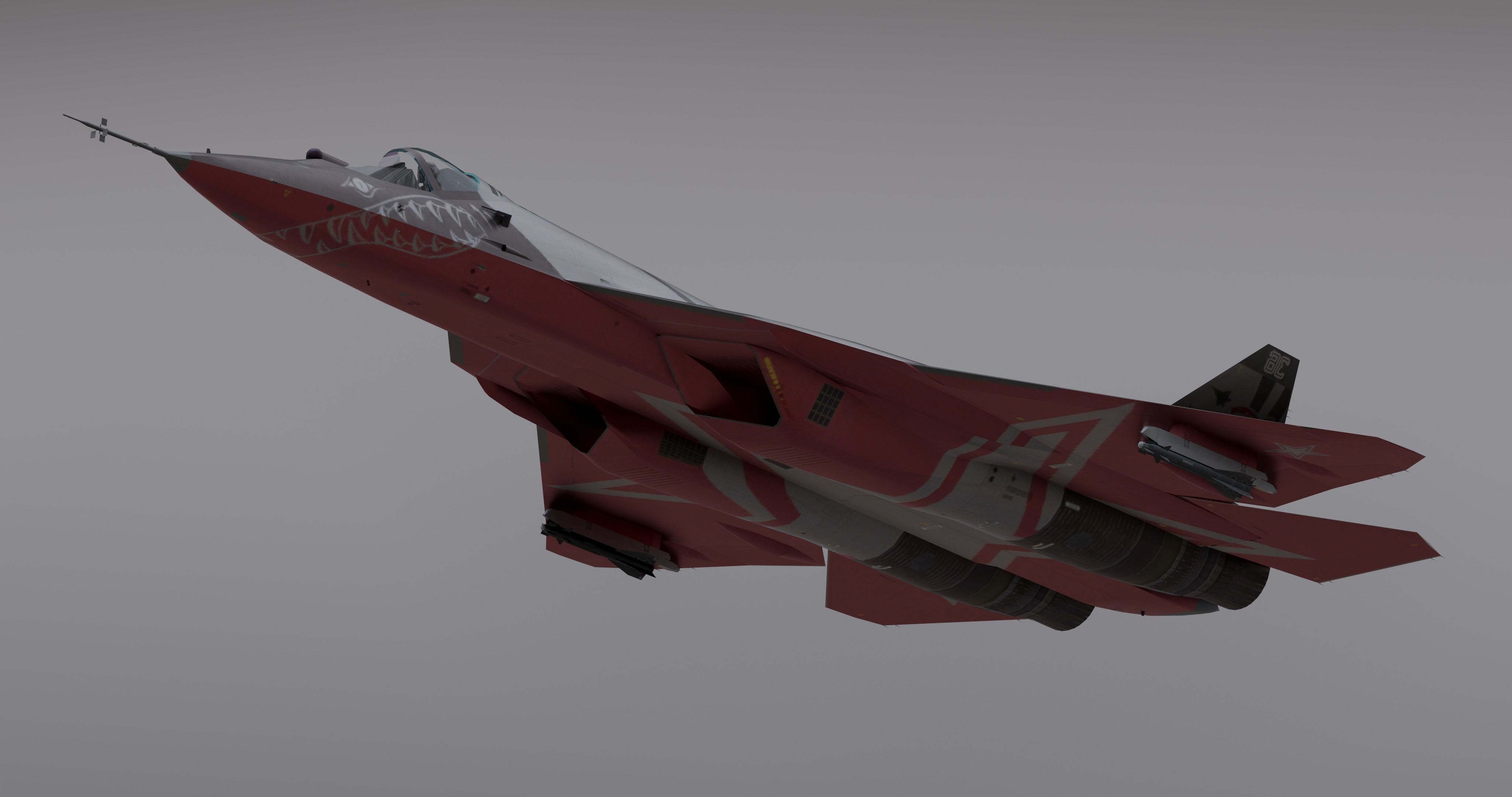 Pack International Fighter Jets 3D model_43