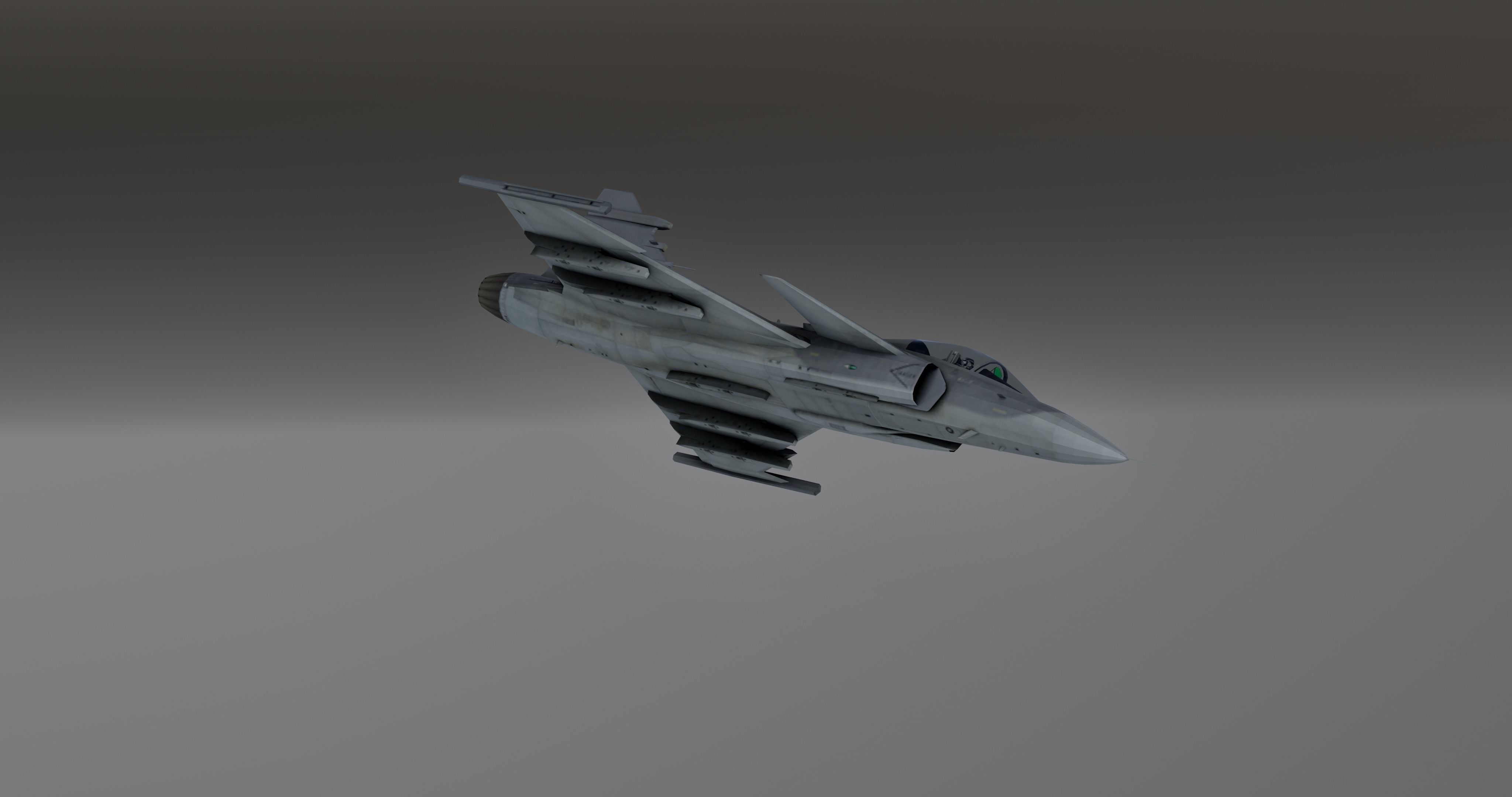 Pack International Fighter Jets 3D model_57