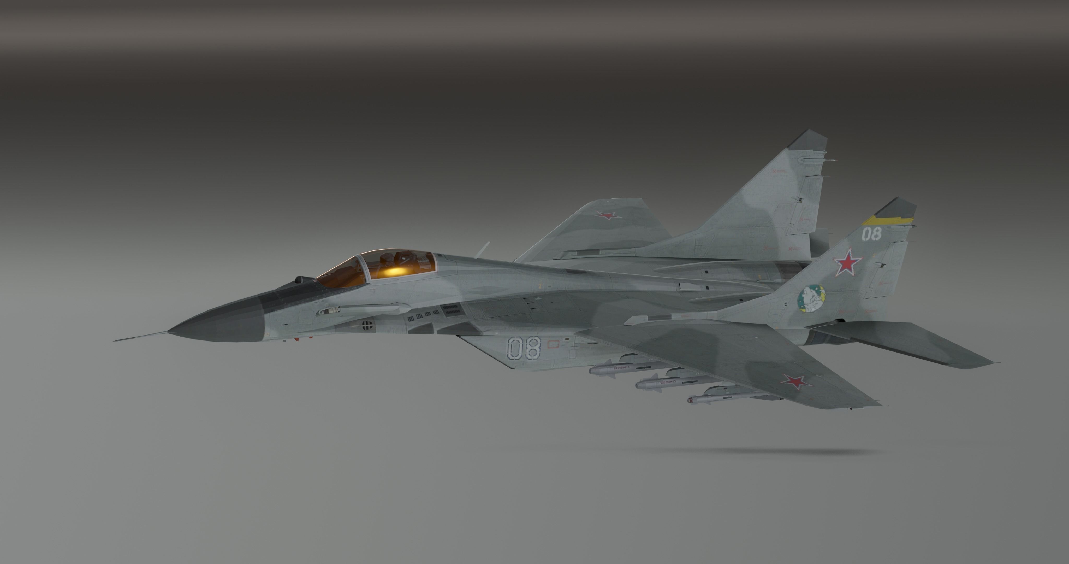 Pack International Fighter Jets 3D model_2