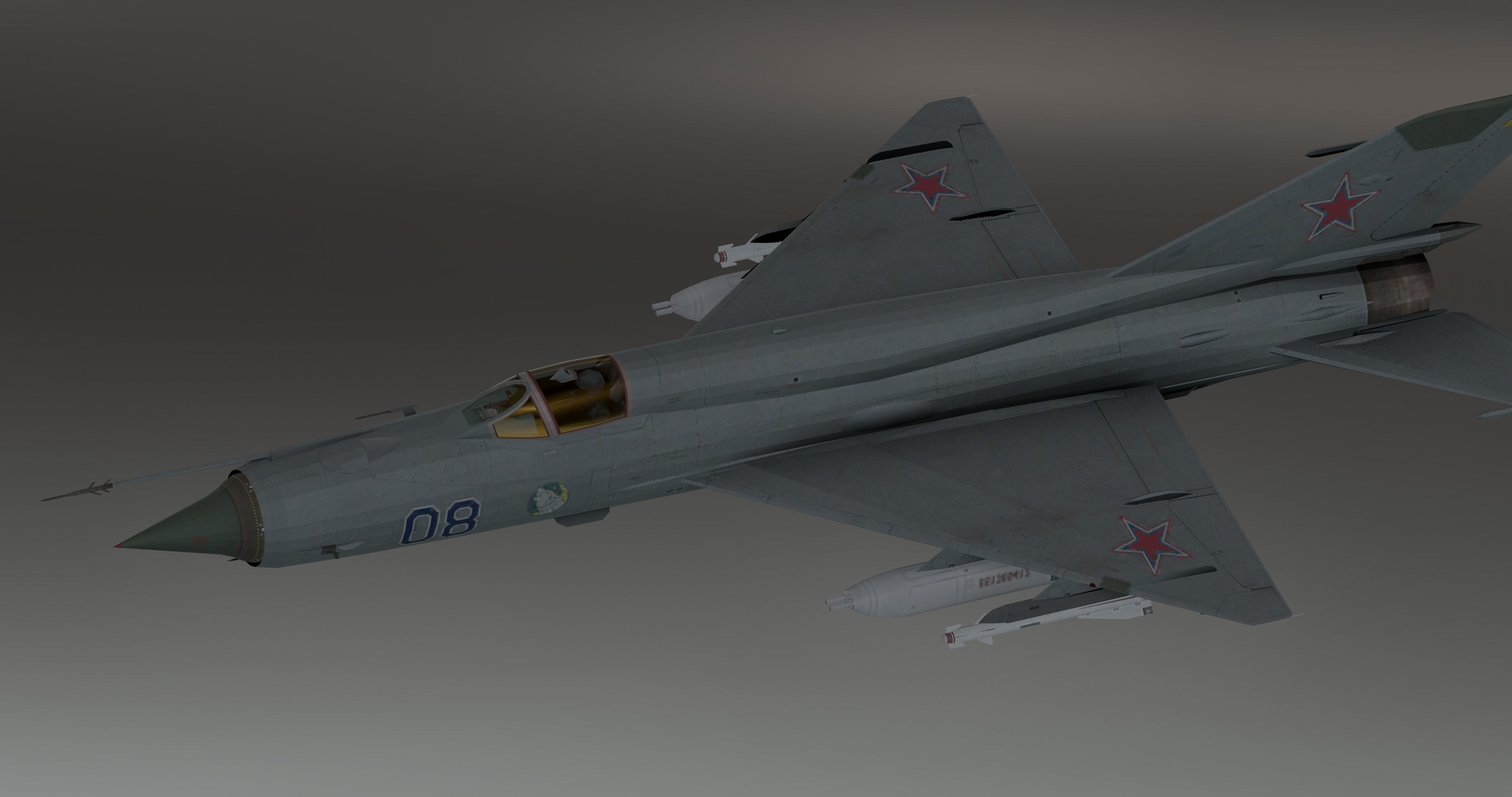Pack International Fighter Jets 3D model_12