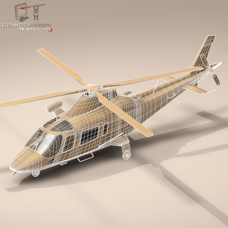 AW109 air ambulance 3D model_4