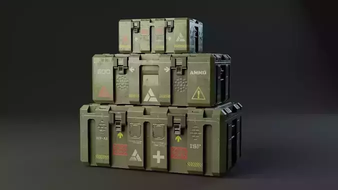 Military boxes GameReady 