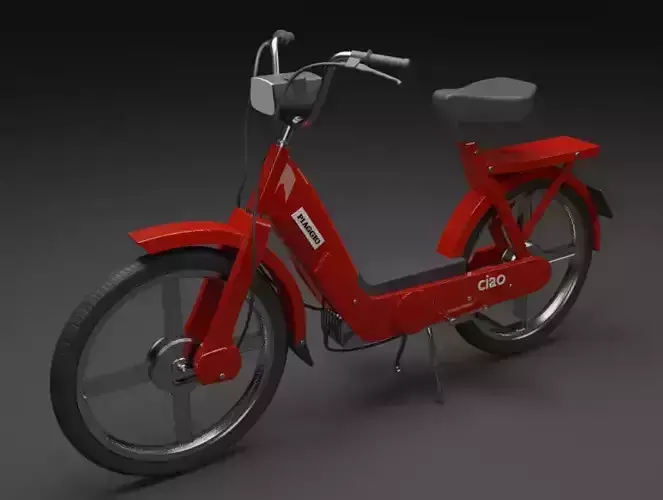 Piaggio Ciao with High Detail 3D model