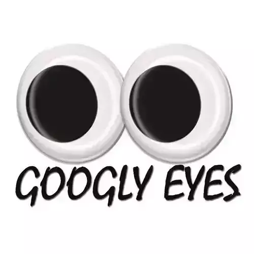 Googly Eyes Low-poly 3D model