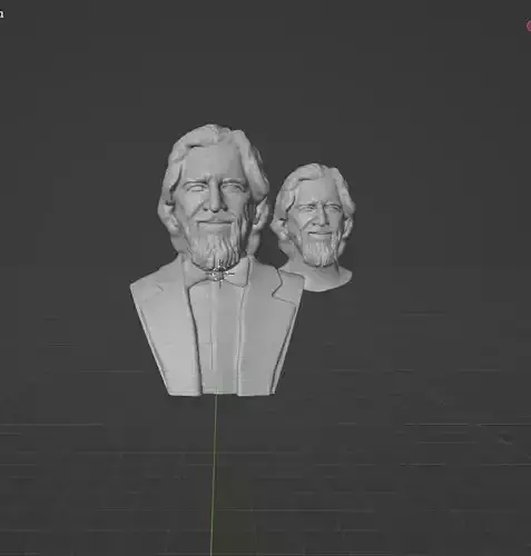 Jeff Bridges 3D print model