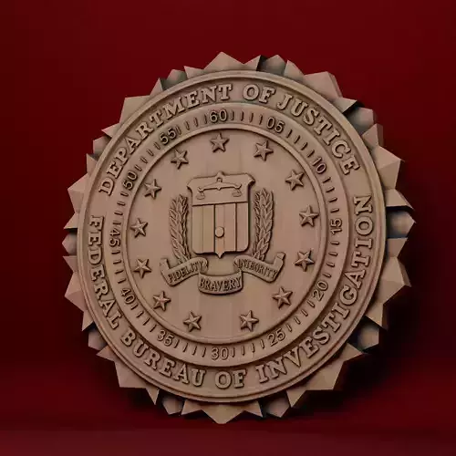 FBI seal Wall clock 