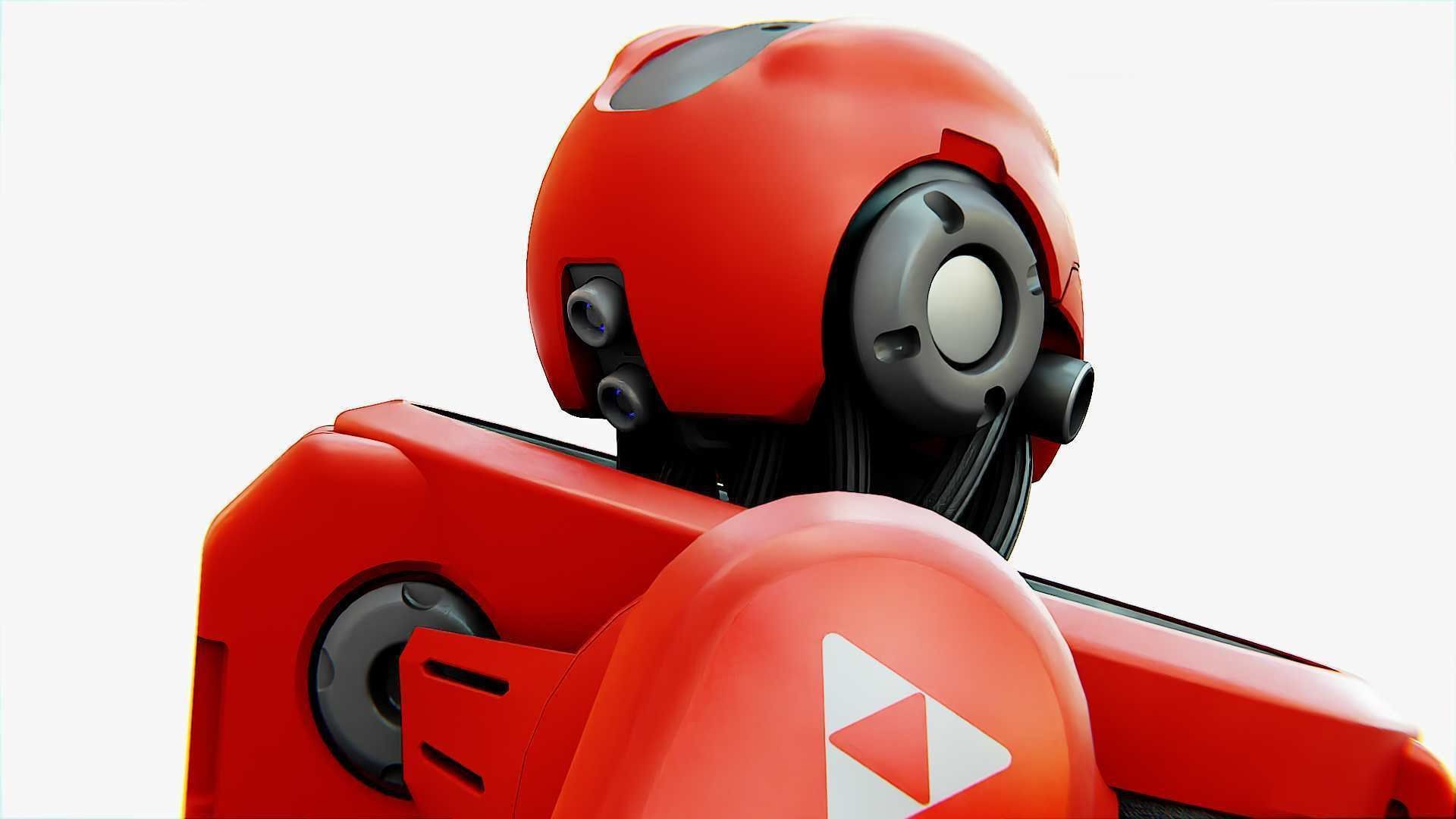 Battle droid Z  Rigged for Unreal Engine - Unity - MIXAMO 3D model_30