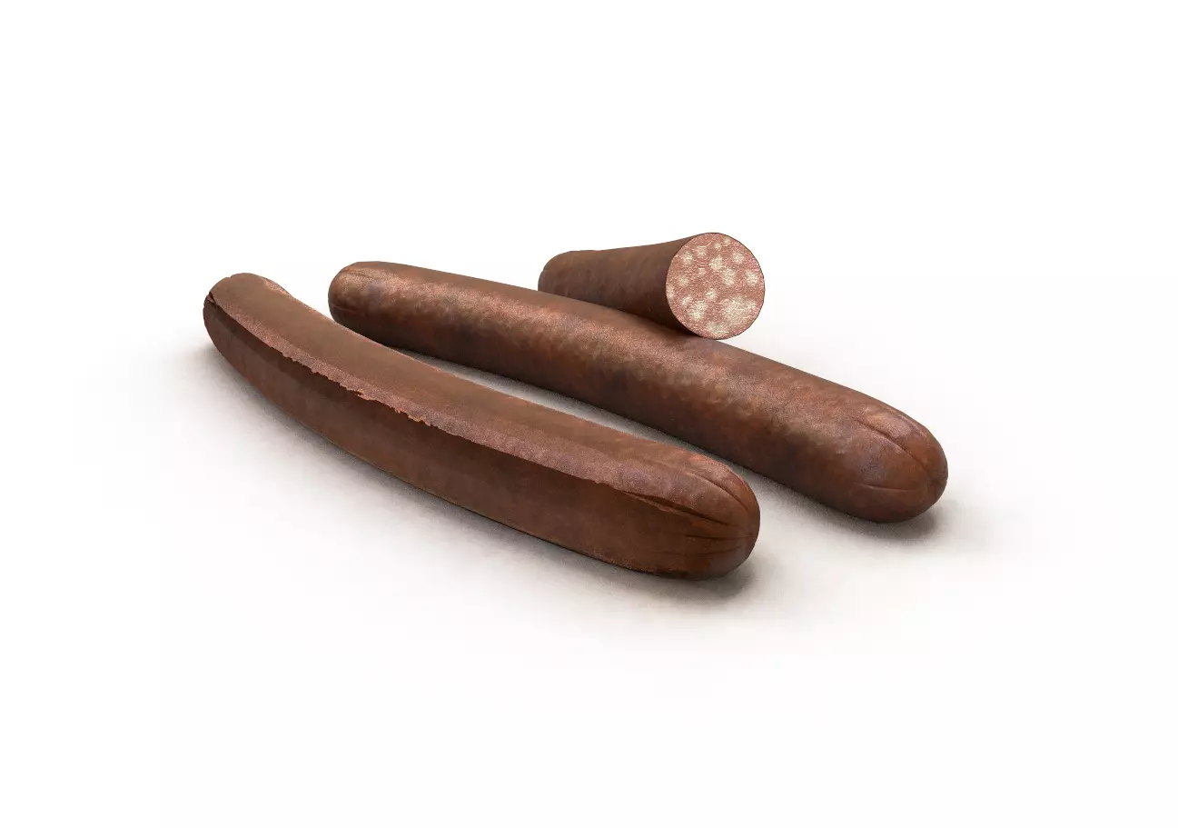 Sausages 3D model_0
