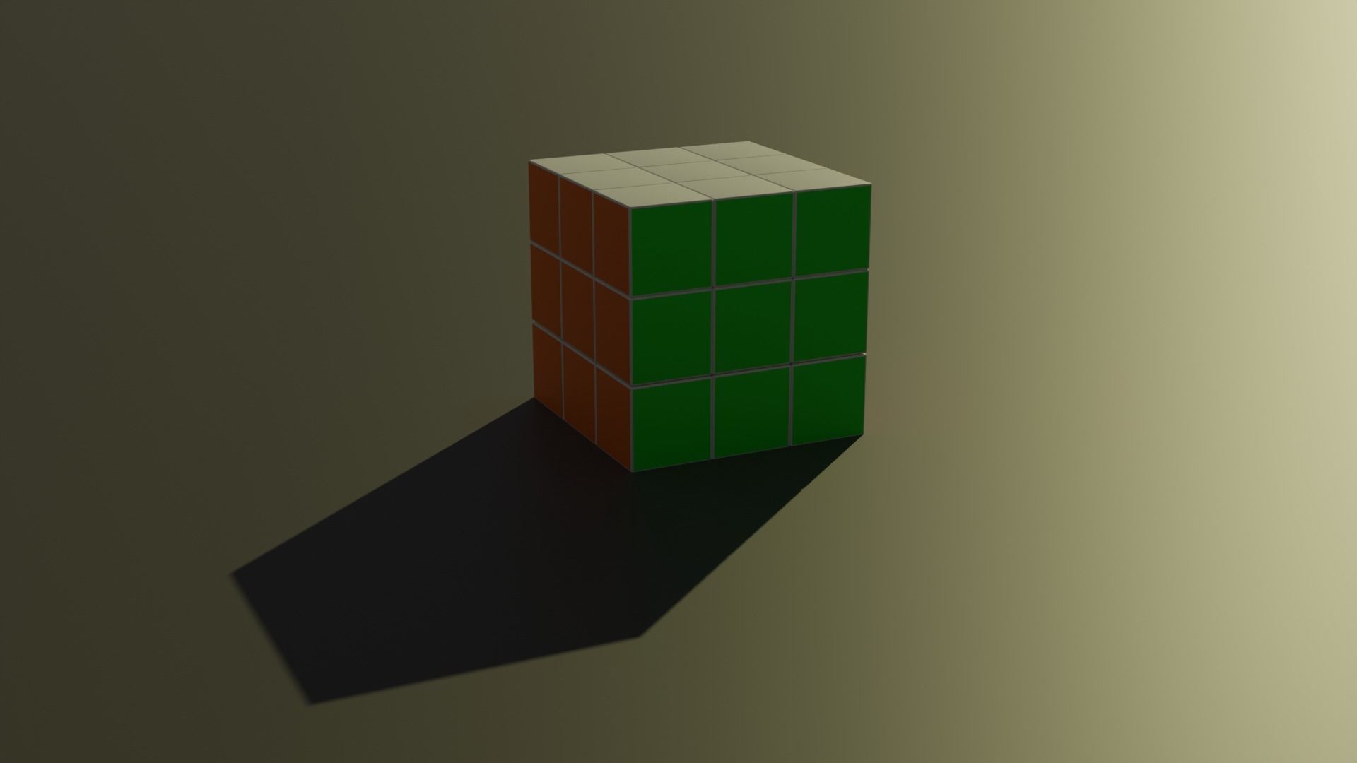 Rubik 3D model_2