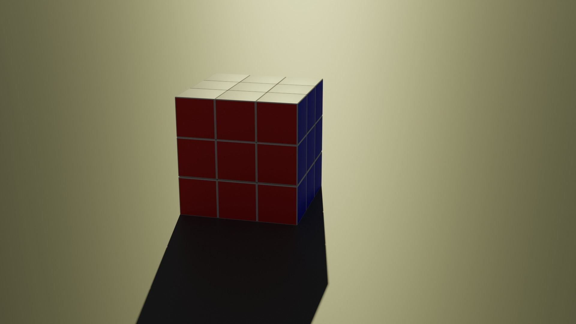Rubik 3D model_1