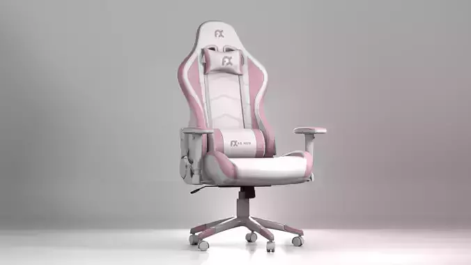 Gamer Chair Low-poly 3D model