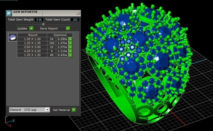 Special Ring A23 3D print model_14