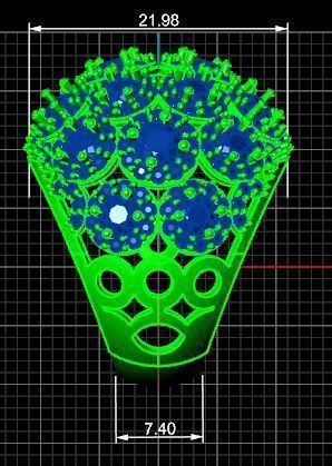 Special Ring A23 3D print model_12