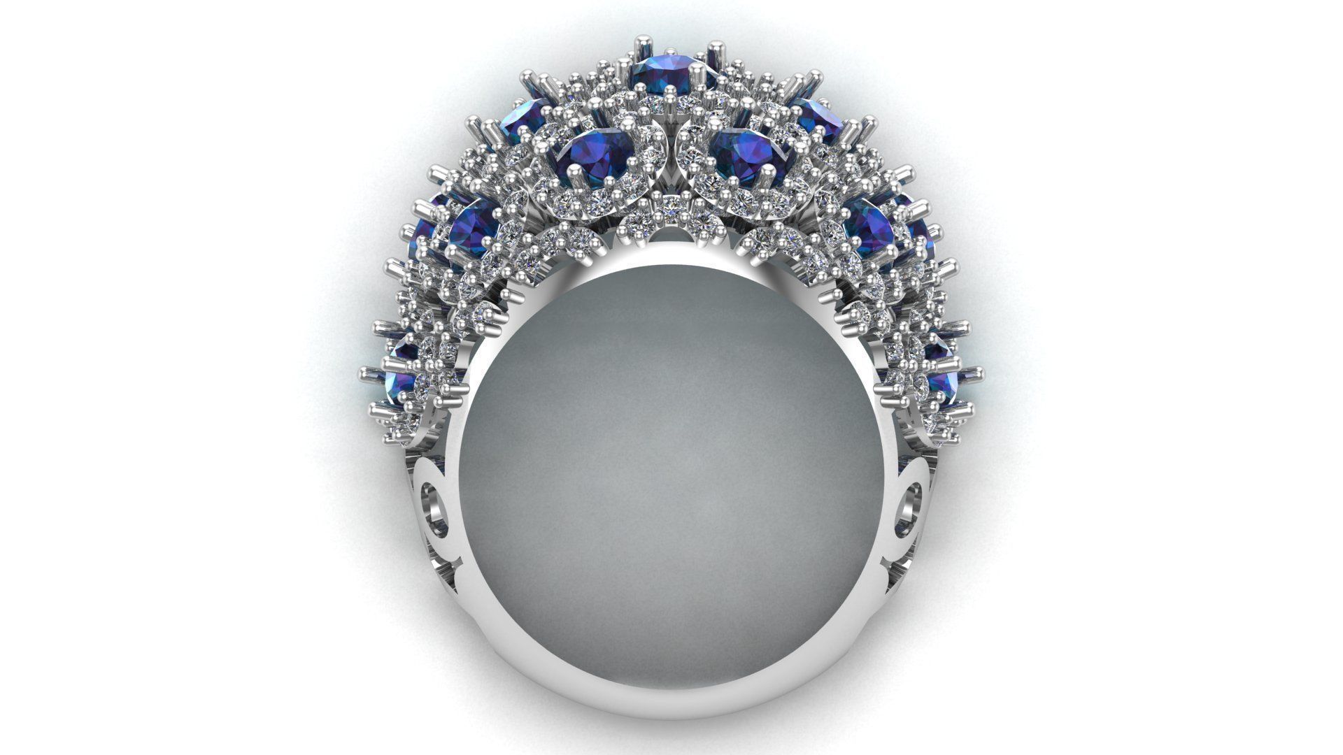 Special Ring A23 3D print model_7